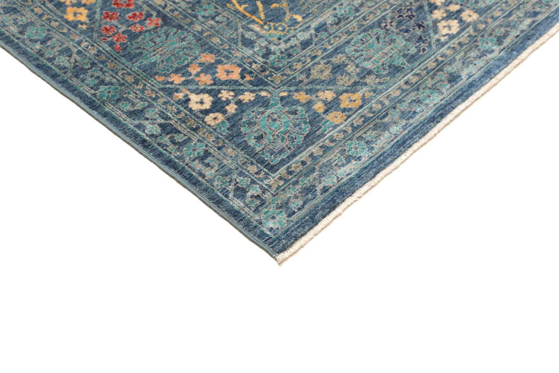 Samarkand Pakistani Rug 203 × 296 cm, Wool, hand-knotted