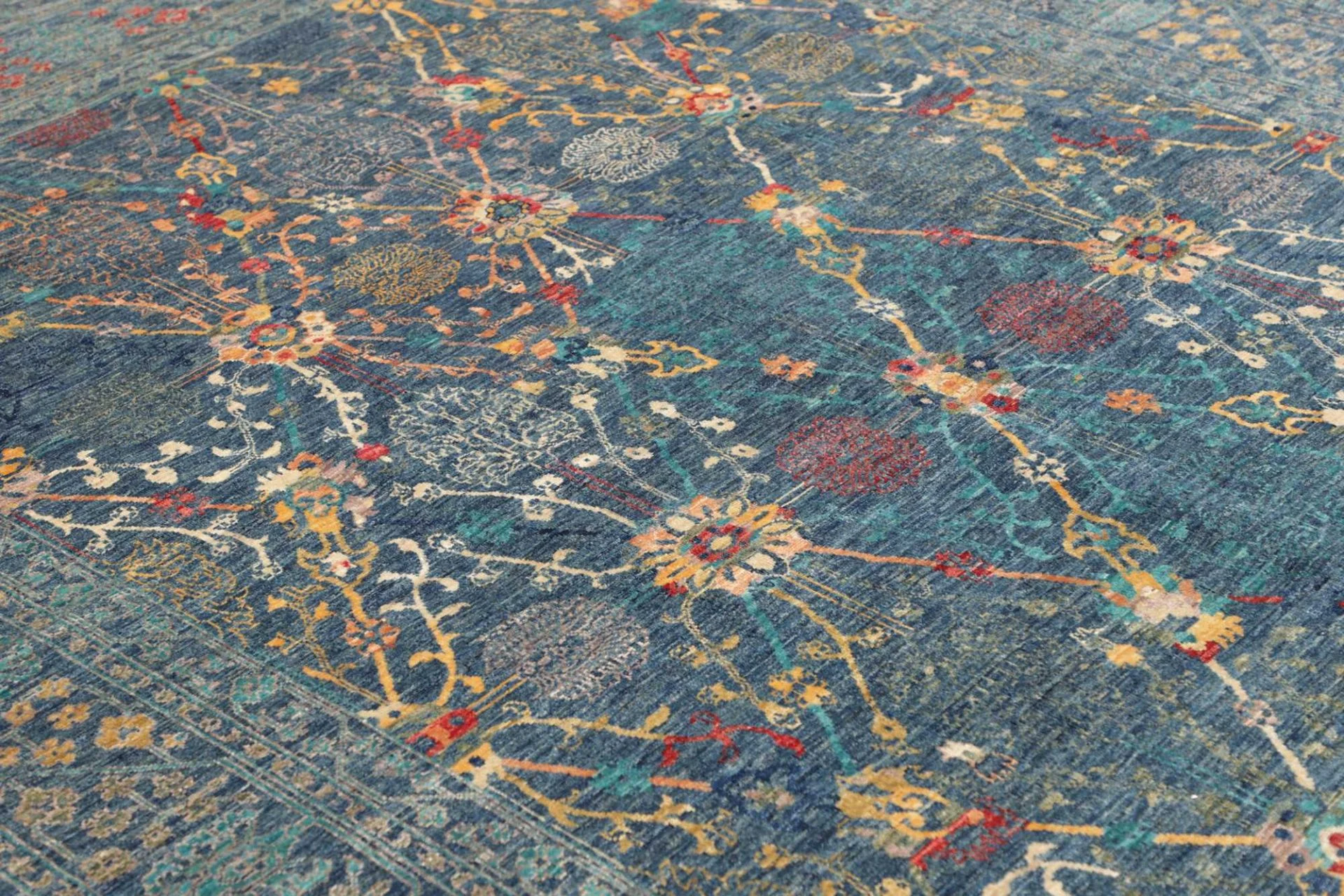 Samarkand Pakistani Rug 203 × 296 cm, Wool, hand-knotted