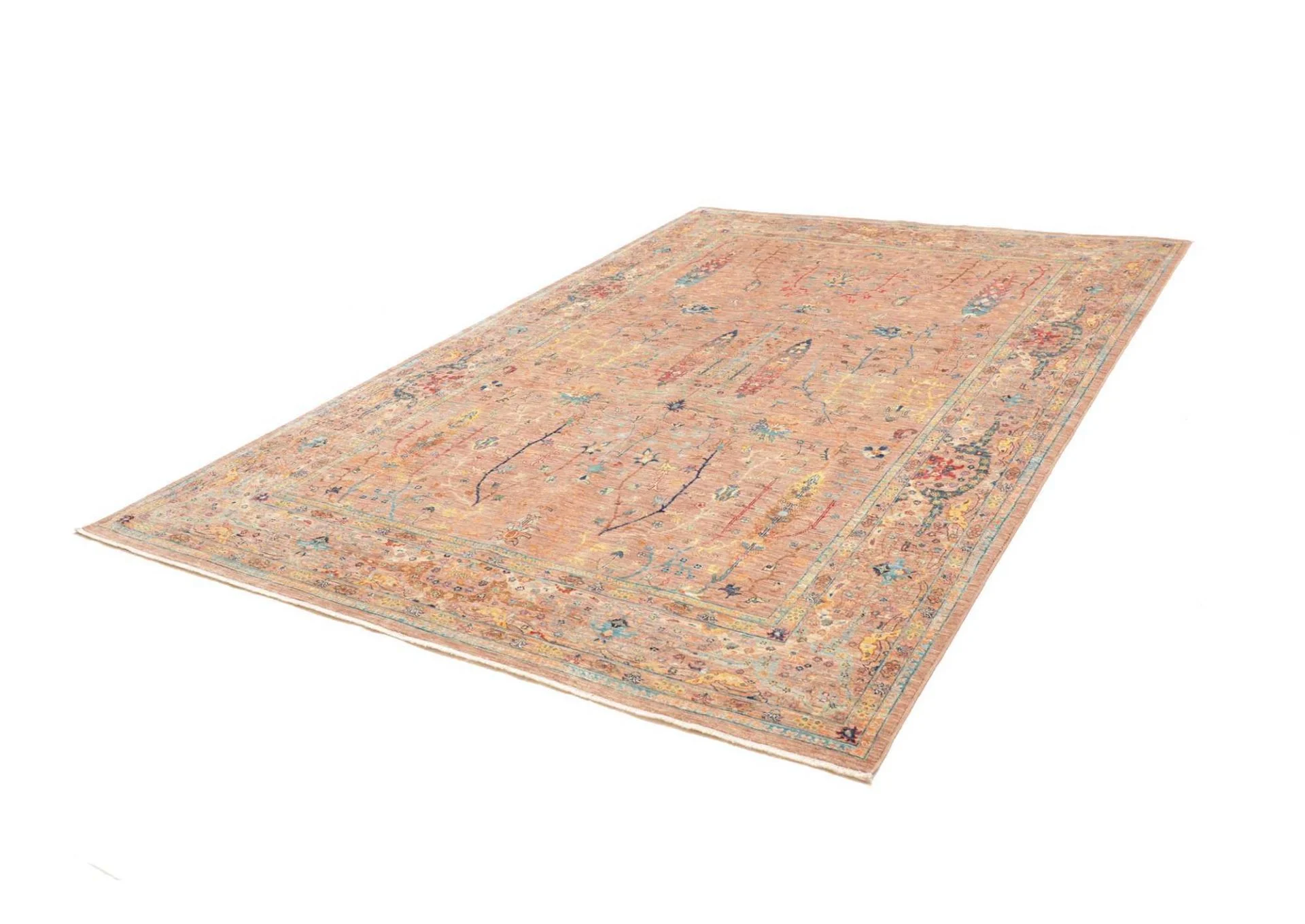 Samarkand Pakistani Rug — hand-knotted, 203 × 292 cm, Wool