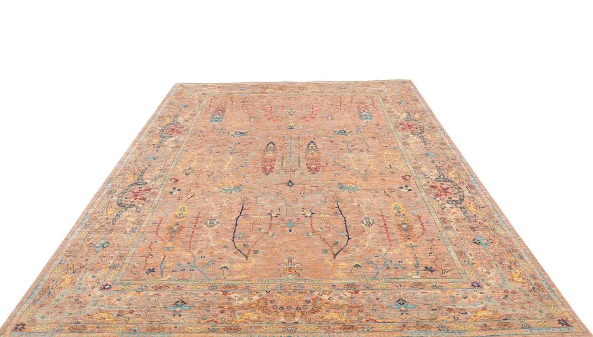 Samarkand Pakistani Rug — hand-knotted, 203 × 292 cm, Wool