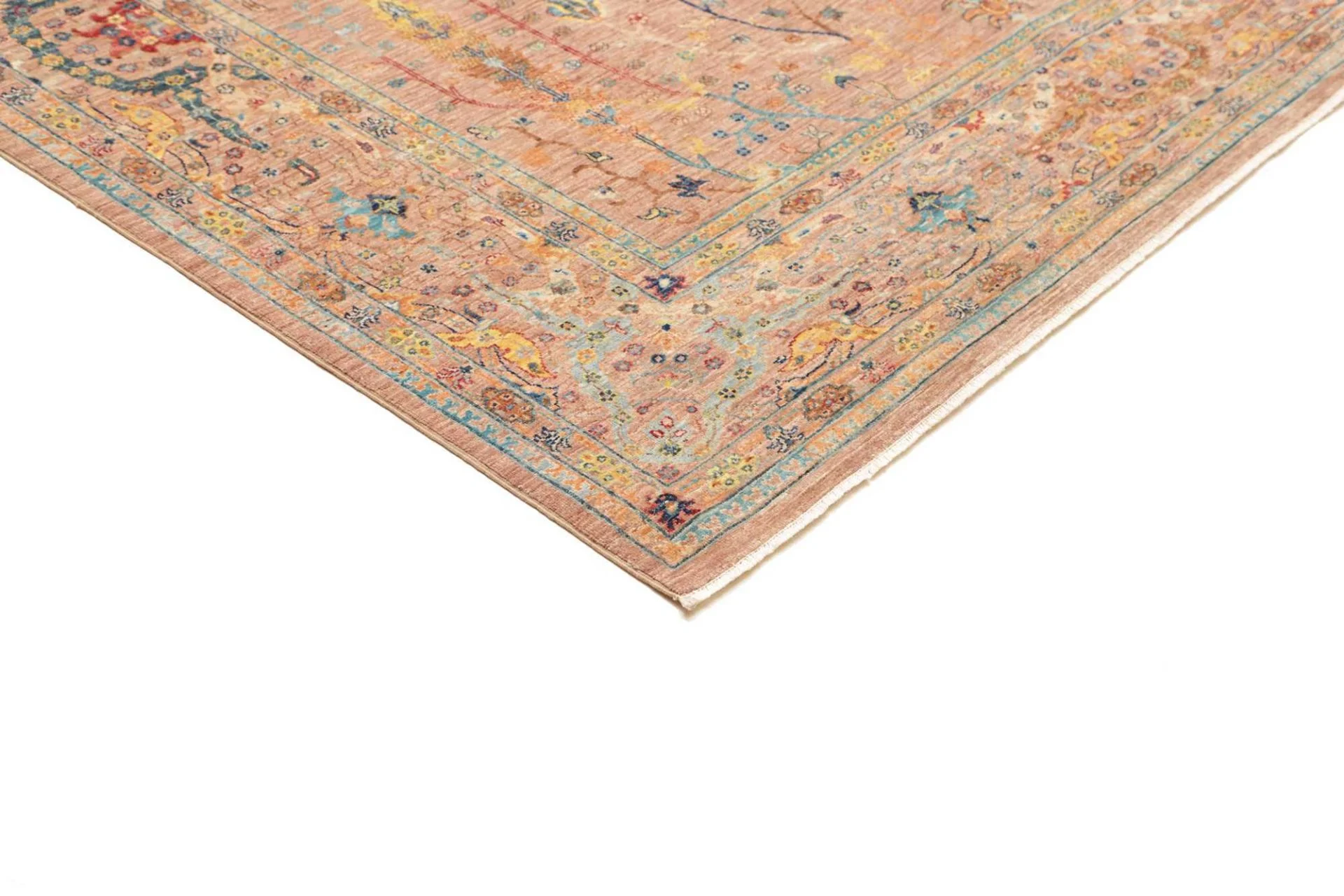 Samarkand Pakistani Rug — hand-knotted, 203 × 292 cm, Wool