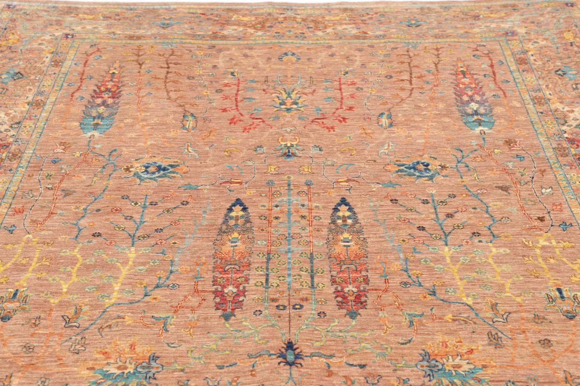 Samarkand Pakistani Rug — hand-knotted, 203 × 292 cm, Wool
