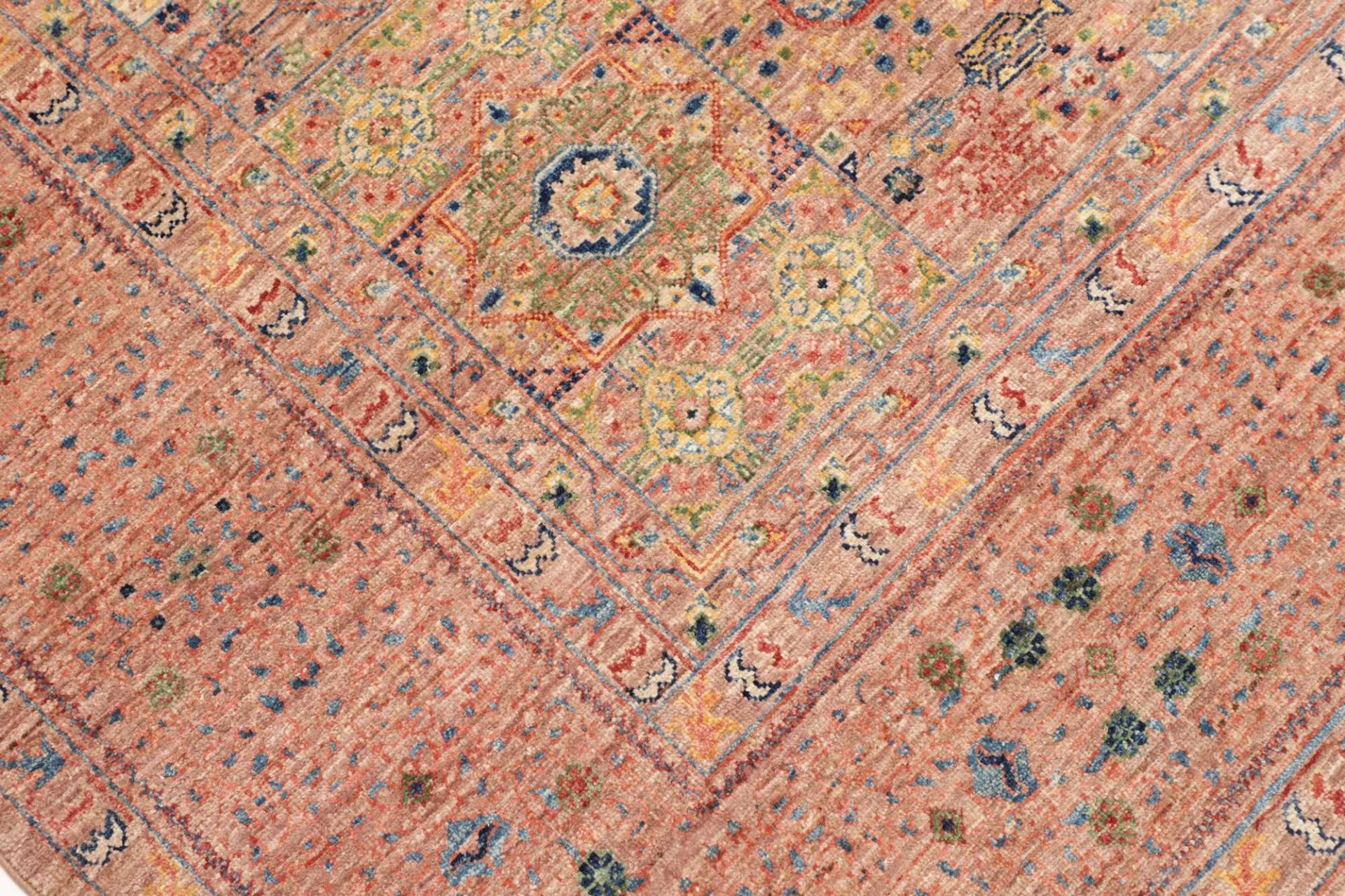 orientteppich-mamluk-206-x-297-cm-schurwolle-handgeknupft-braun-12 Mamluk Pakistani Rug — hand-knotted, 206 × 297 cm, Wool
