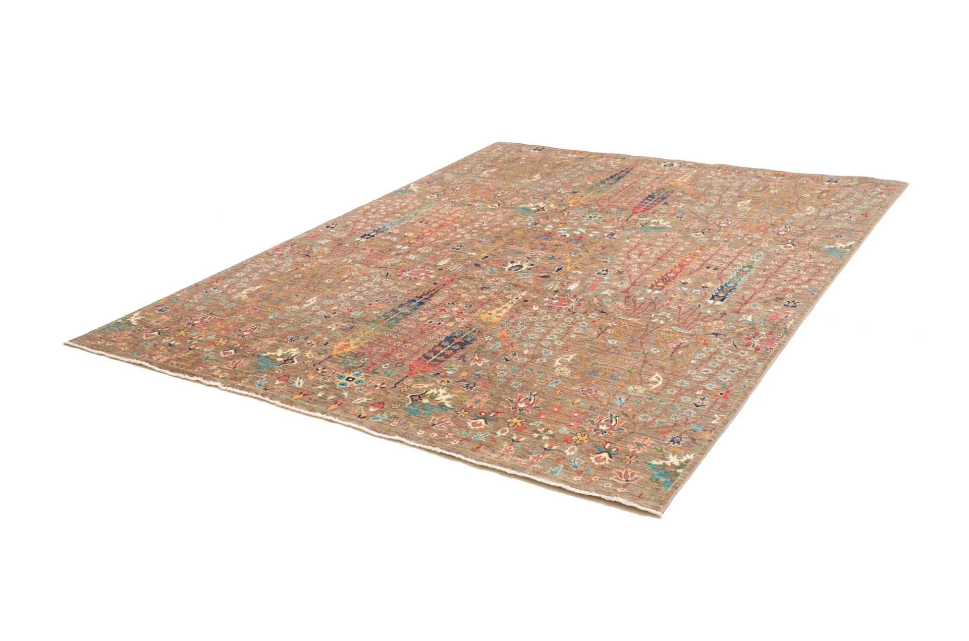 Samarkand Pakistani Rug 202 × 243 cm, Wool, hand-knotted