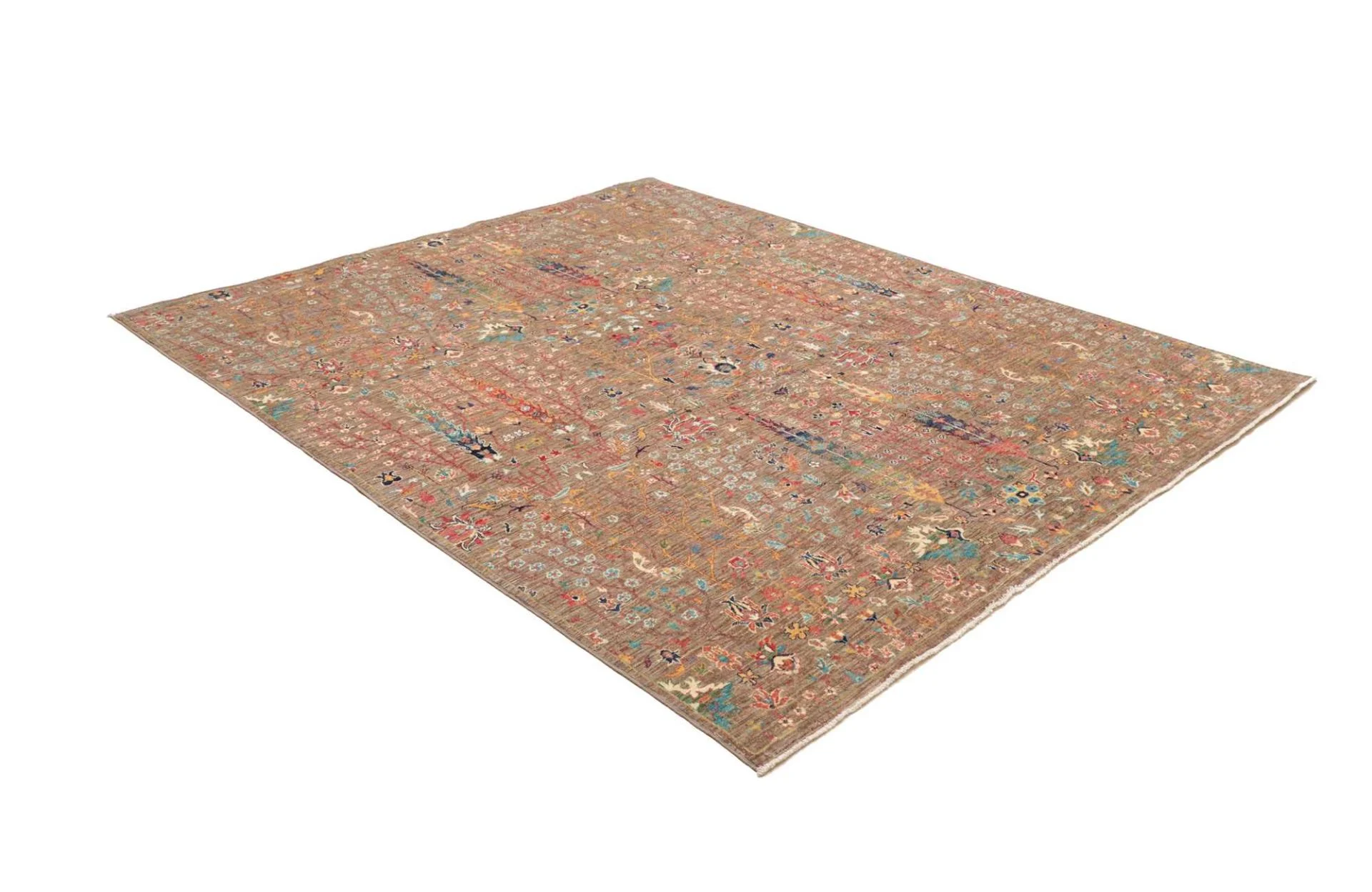 Samarkand Pakistani Rug 202 × 243 cm, Wool, hand-knotted