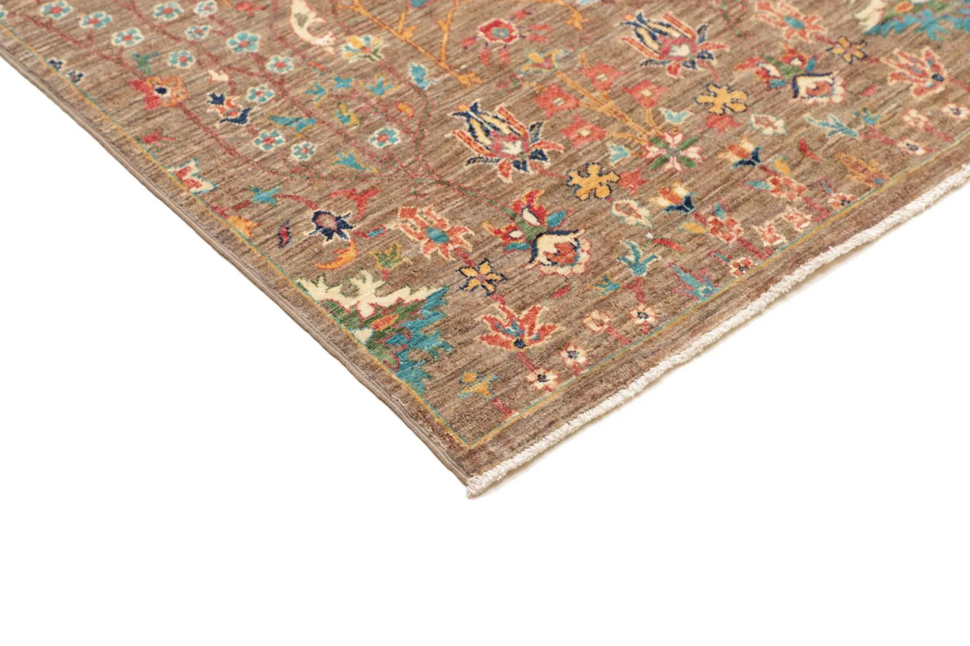 Samarkand Pakistani Rug 202 × 243 cm, Wool, hand-knotted