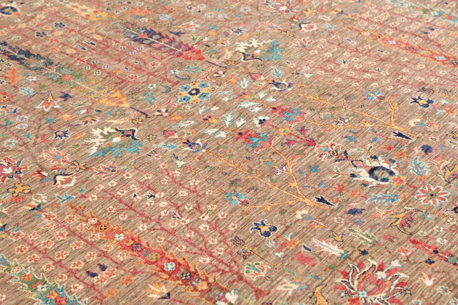 Samarkand Pakistani Rug 202 × 243 cm, Wool, hand-knotted