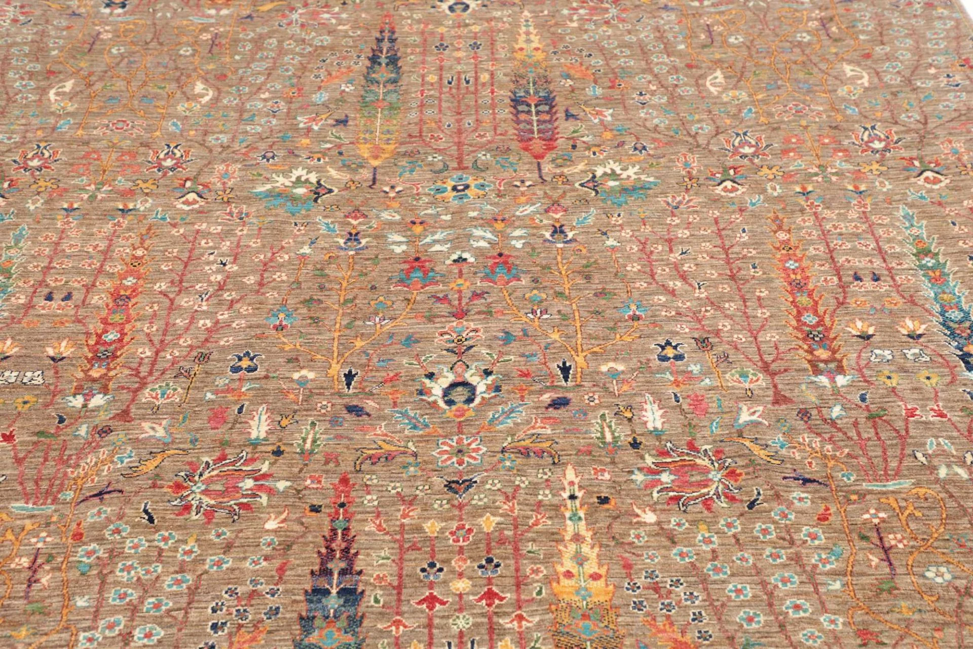 Samarkand Pakistani Rug 202 × 243 cm, Wool, hand-knotted