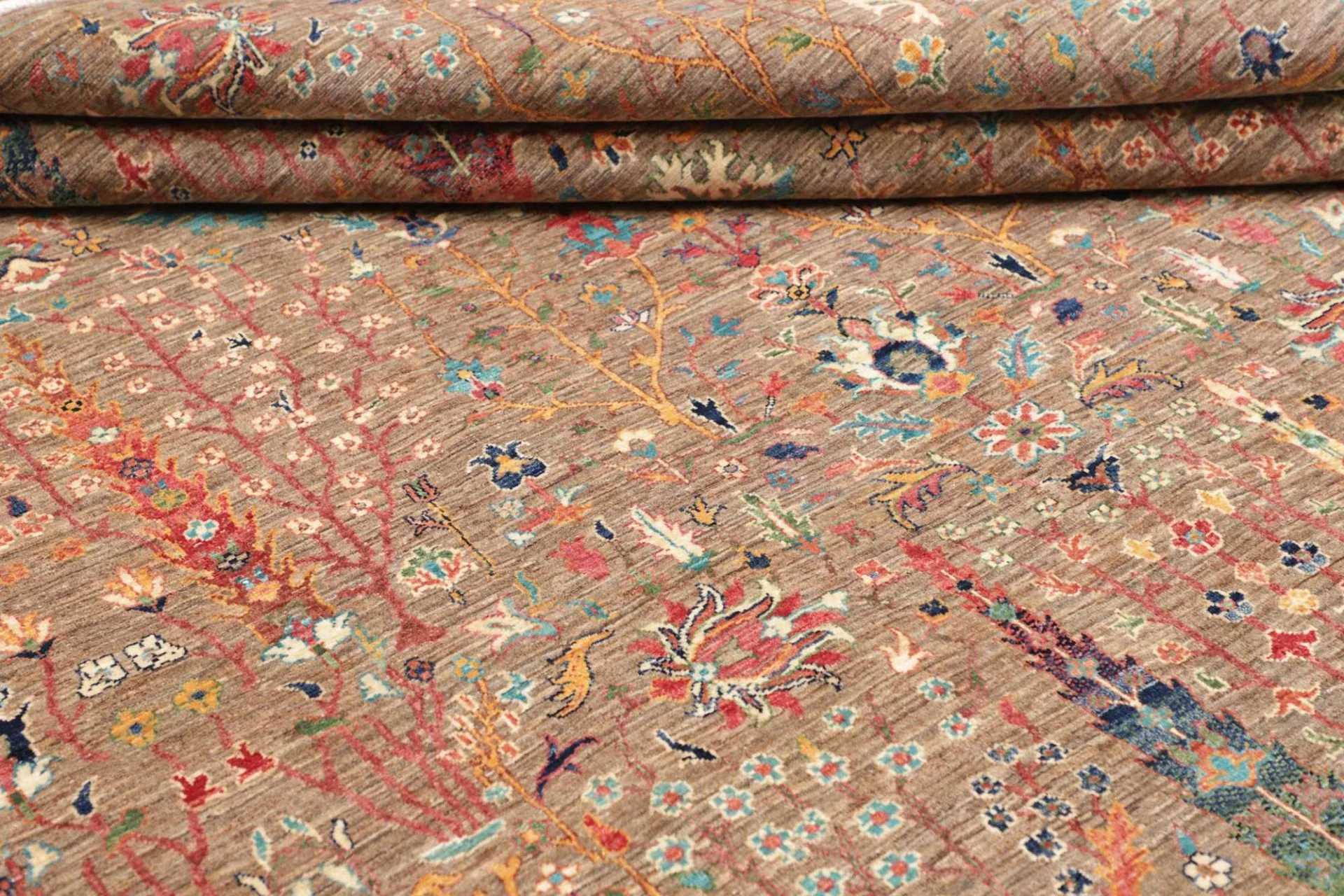 Samarkand Pakistani Rug 202 × 243 cm, Wool, hand-knotted