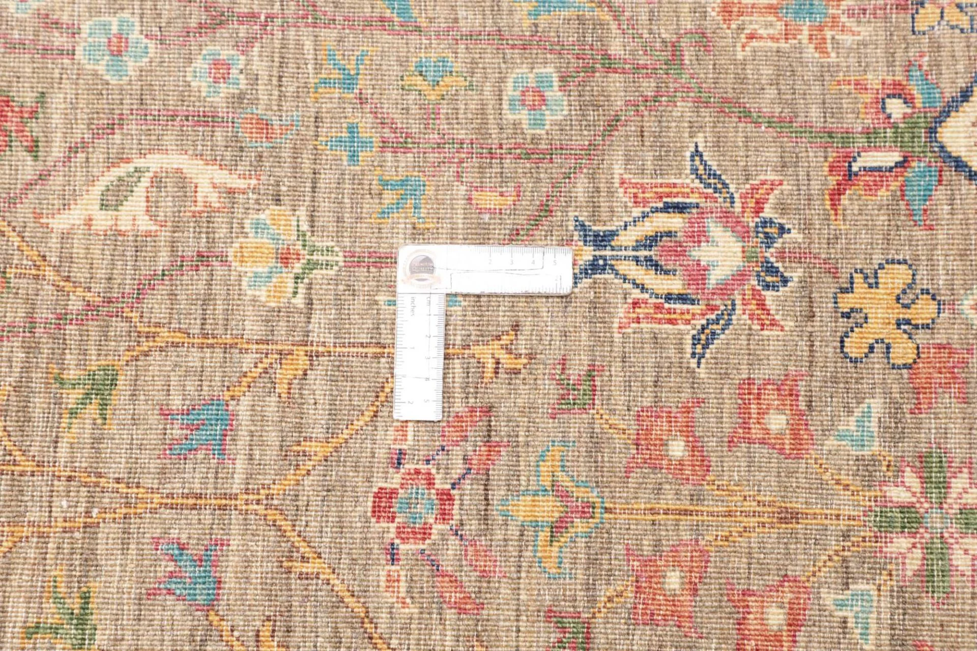 Samarkand Pakistani Rug 202 × 243 cm, Wool, hand-knotted