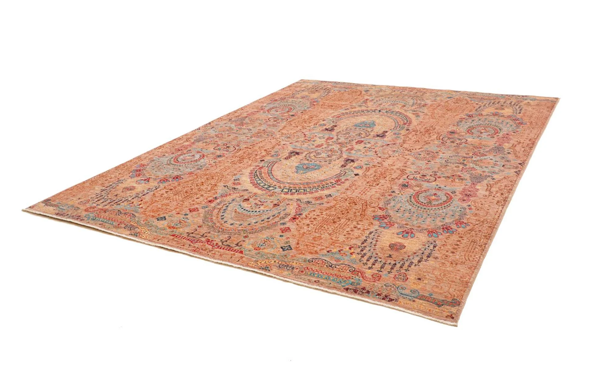 Samarkand Pakistani Rug 249 × 308 cm, Wool, hand-knotted