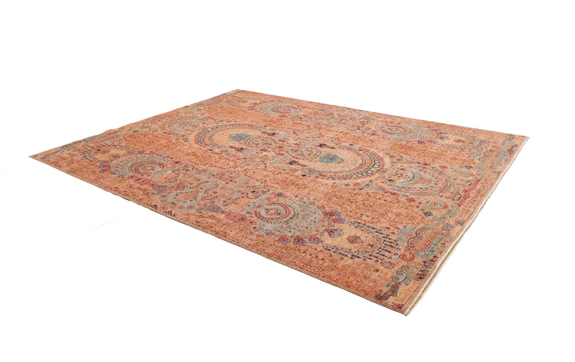 Samarkand Pakistani Rug 249 × 308 cm, Wool, hand-knotted