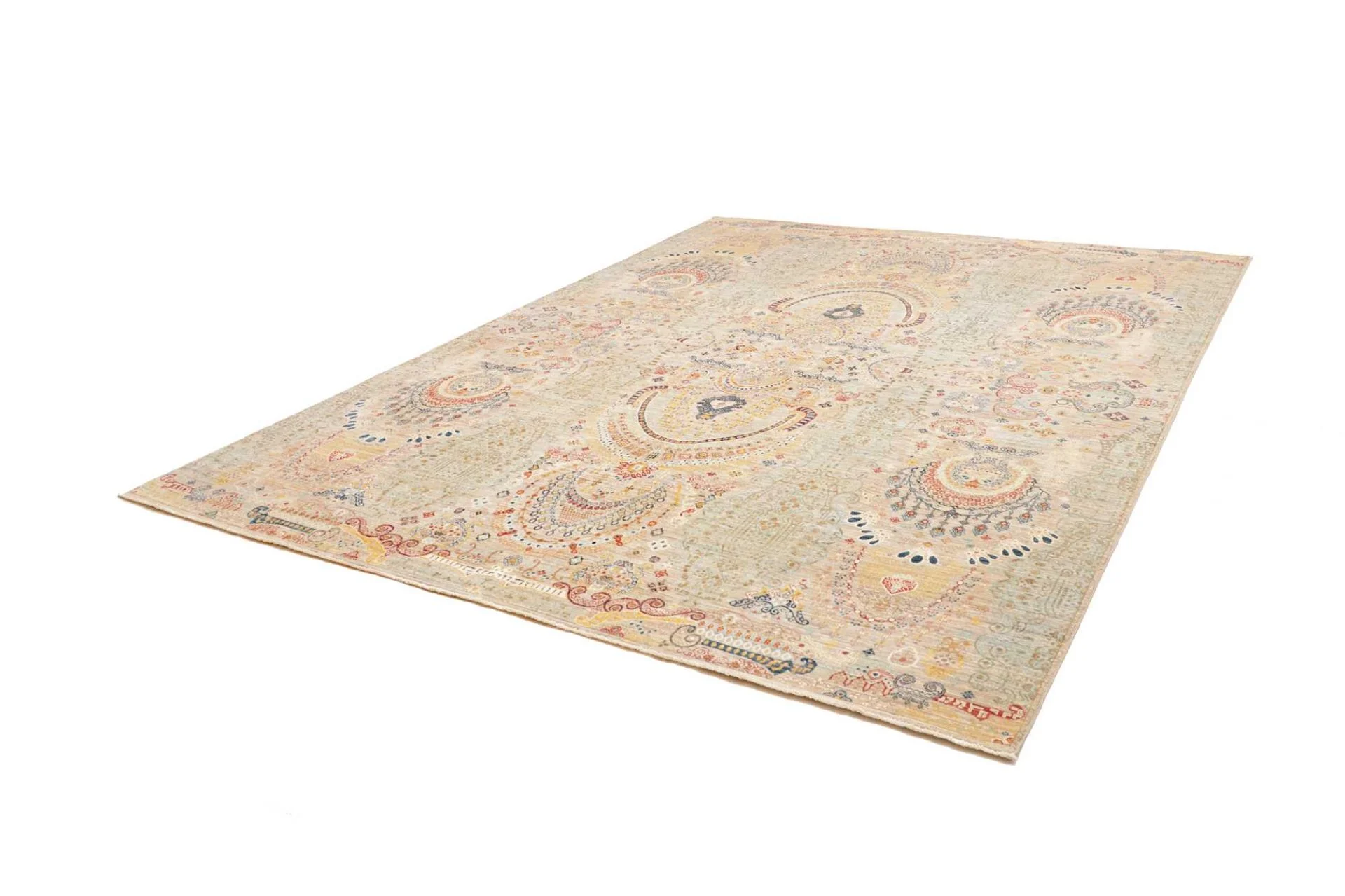 Samarkand Pakistani Rug — hand-knotted, 248 × 305 cm, Wool