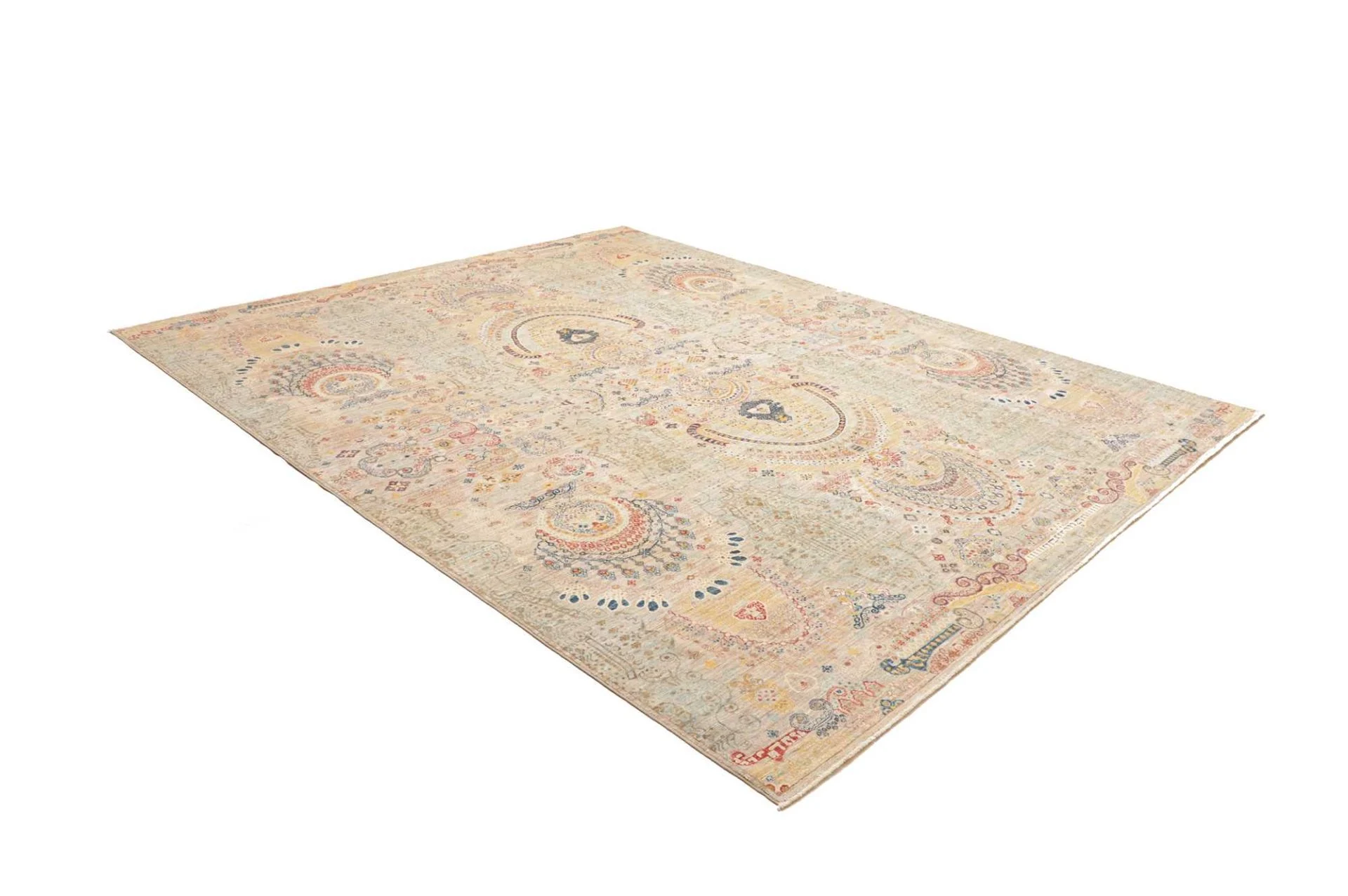 Samarkand Pakistani Rug — hand-knotted, 248 × 305 cm, Wool
