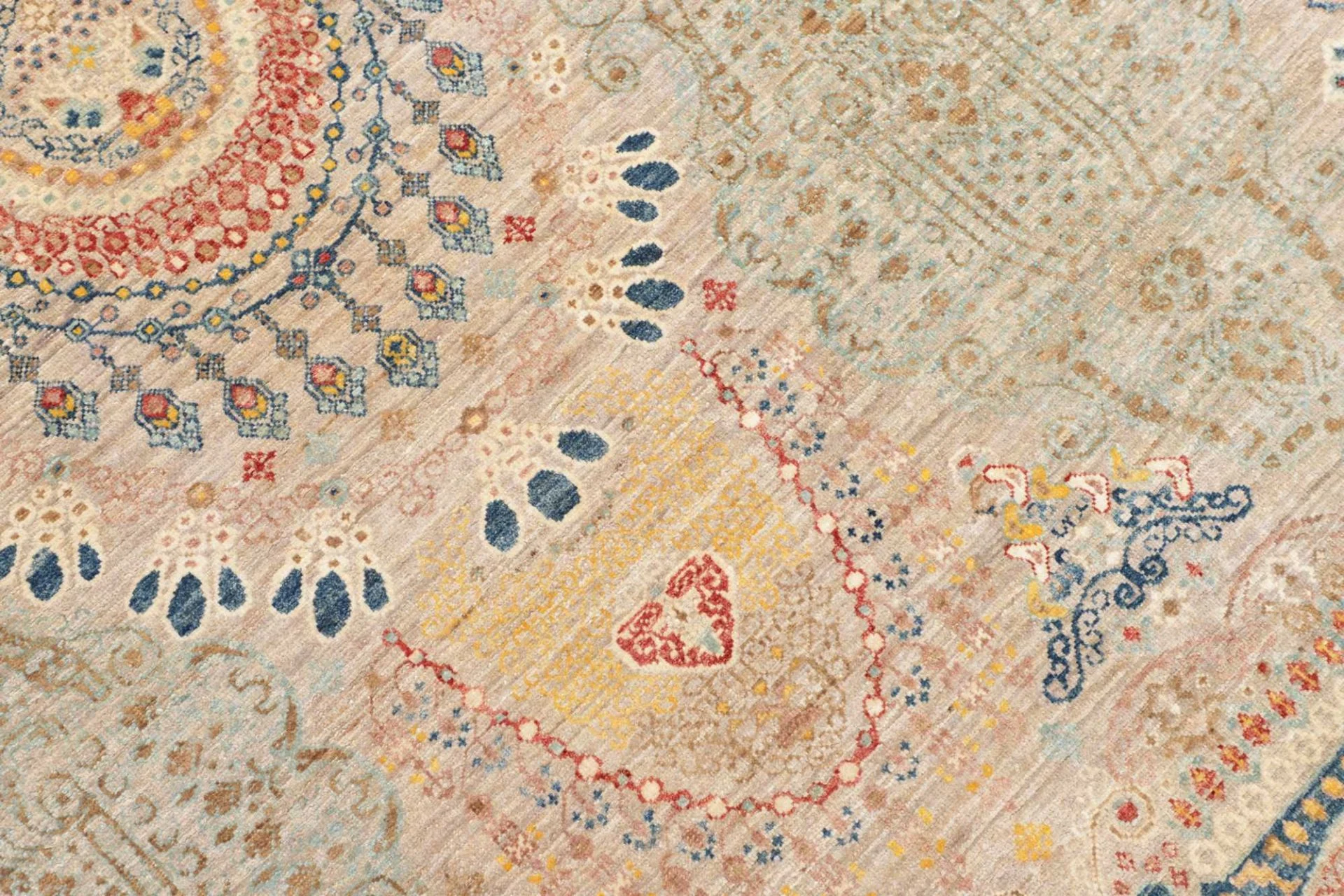 Samarkand Pakistani Rug — hand-knotted, 248 × 305 cm, Wool