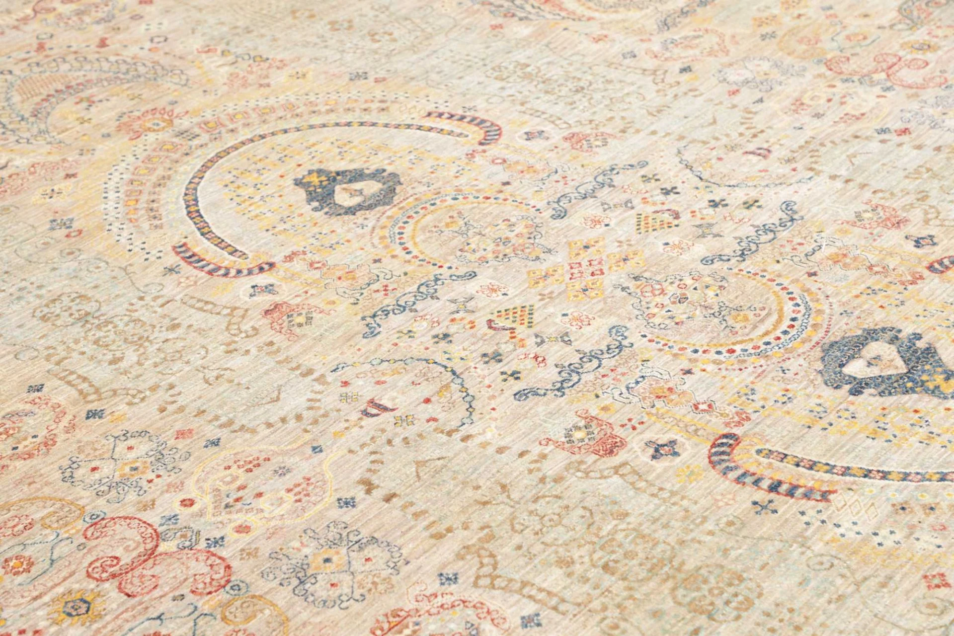Samarkand Pakistani Rug — hand-knotted, 248 × 305 cm, Wool