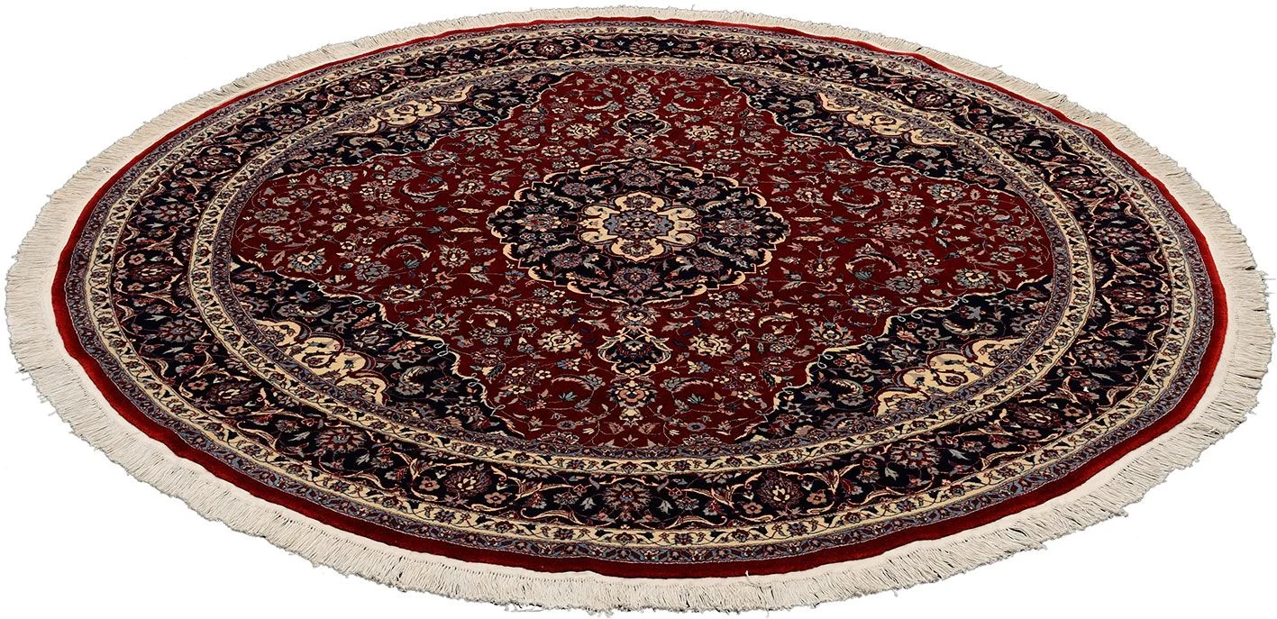 Isfahan Chinese Rug 250 × 250 cm, Wool, hand-knotted