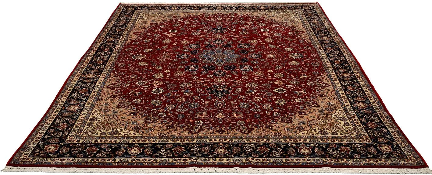 Isfahan Chinese Rug 280 × 365 cm, Wool, hand-knotted