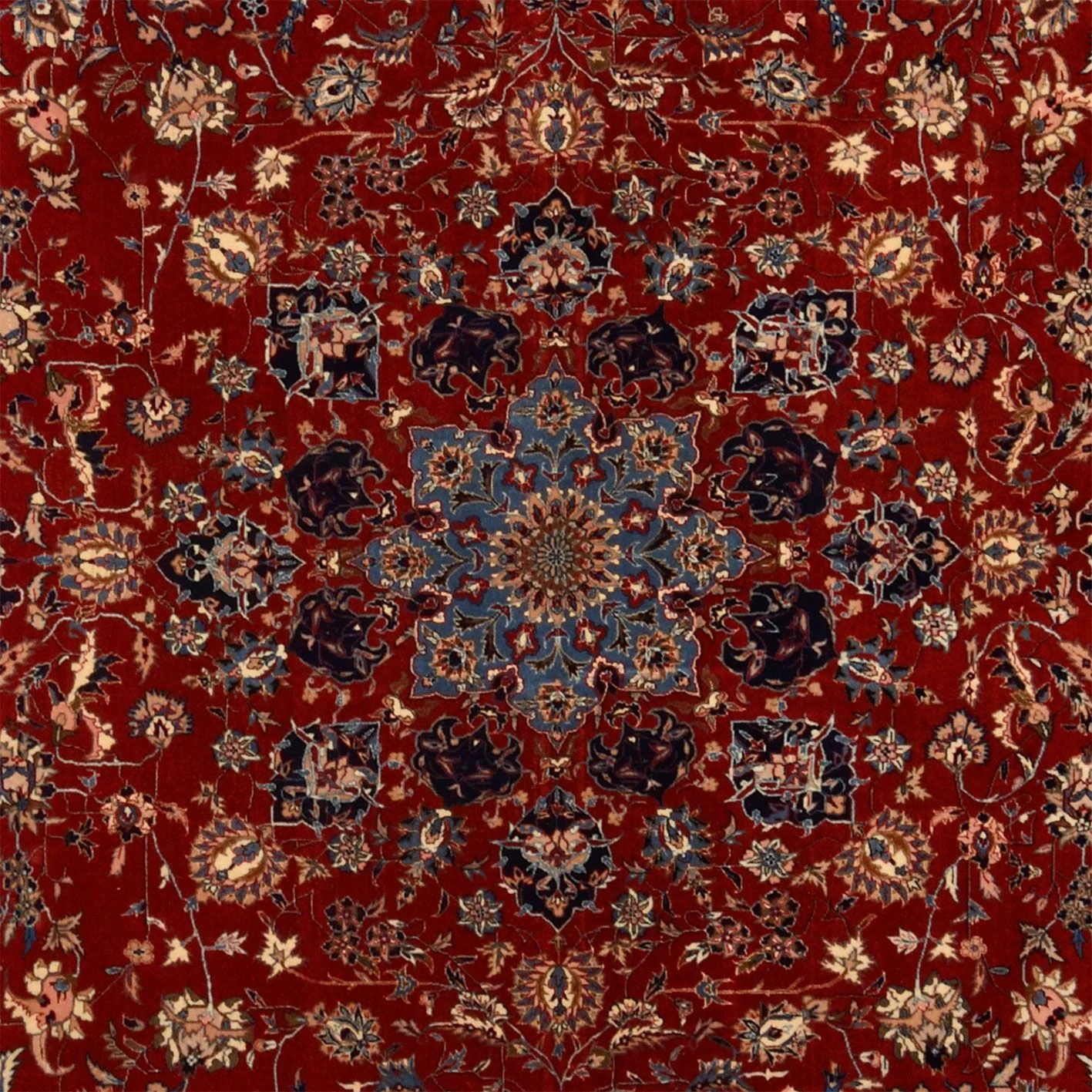 Isfahan Chinese Rug 280 × 365 cm, Wool, hand-knotted