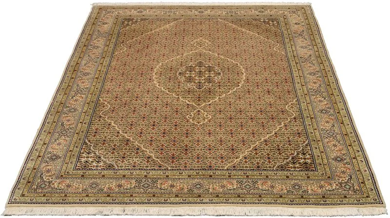 Tabriz Indian Rug — hand-knotted, 173 × 248 cm, Wool