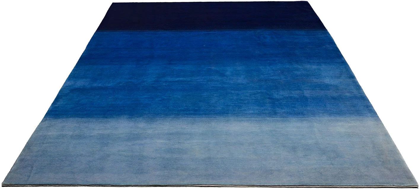 Hand-Knotted Wool Loribaft Indian Rug, 256 × 348 cm