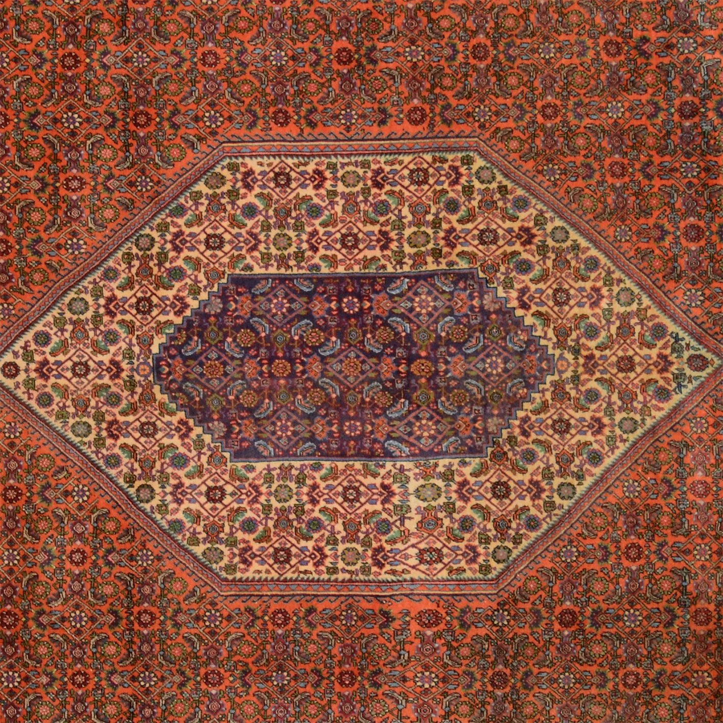 Bijar Persian Rug 257 × 361 cm, Wool, hand-knotted