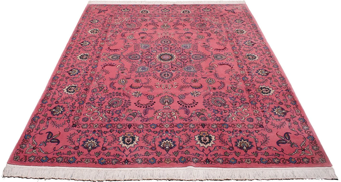 Isfahan Chinese Rug — hand-knotted, 246 × 303 cm, Wool