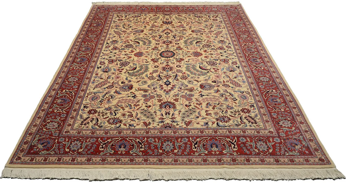 Isfahan Chinese Rug 257 × 348 cm, Wool, hand-knotted