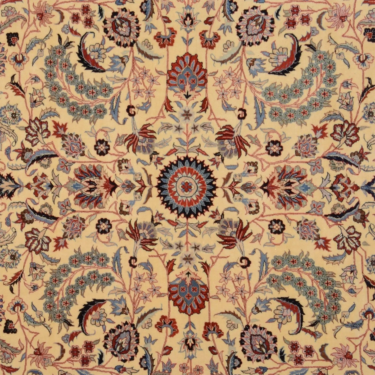 Isfahan Chinese Rug 257 × 348 cm, Wool, hand-knotted