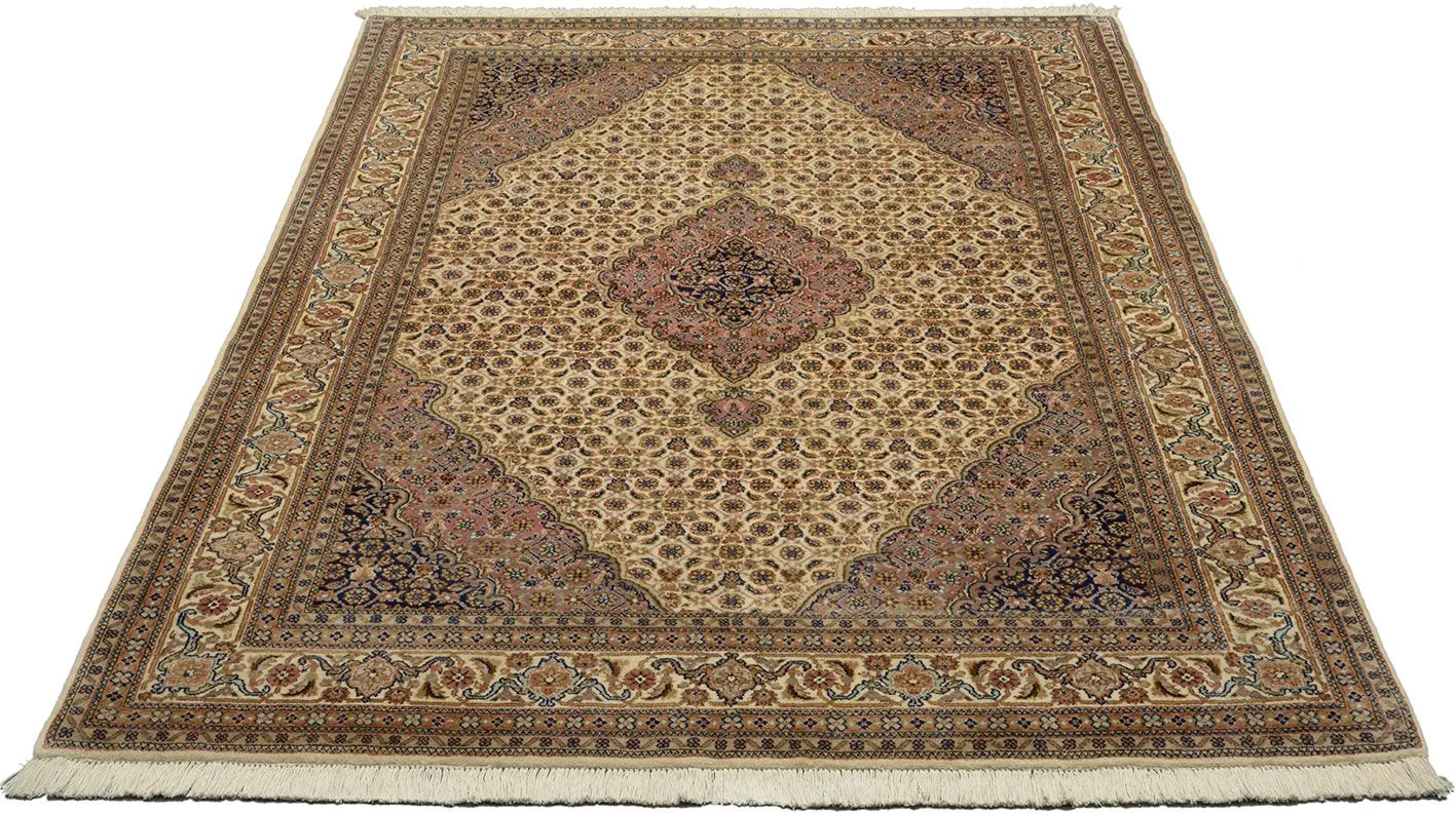 orientteppich-bidjar-171-x-242-cm-schurwolle-handgeknupft-1 Hand-Knotted Wool Bijar Indian Rug, 171 × 242 cm