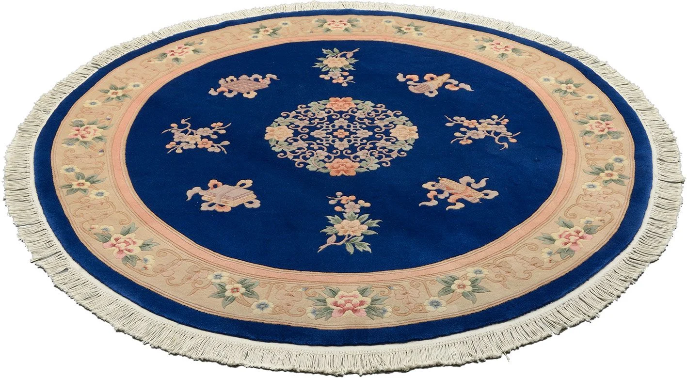Peking Chinese Rug 200 × 200 cm, Wool, hand-knotted