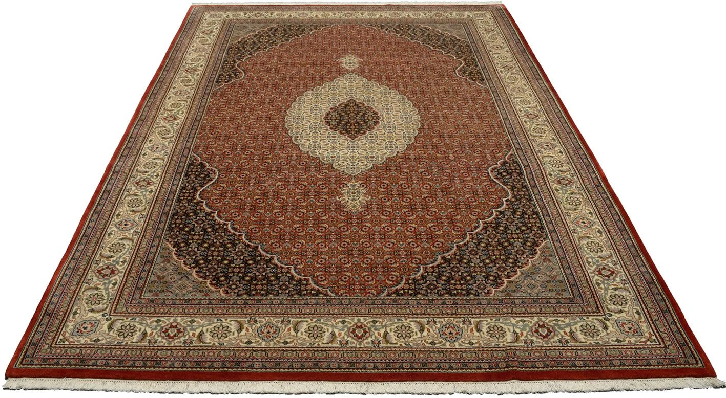 orientteppich-tabriz-mahi-247-x-350-cm-schurwolle-handgeknupft-1 Tabriz Indian Rug 247 × 350 cm, Wool, hand-knotted