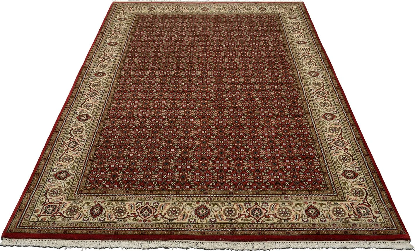 orientteppich-tabriz-203-x-305-cm-schurwolle-handgeknupft-1 Tabriz Indian Rug — hand-knotted, 203 × 305 cm, Wool