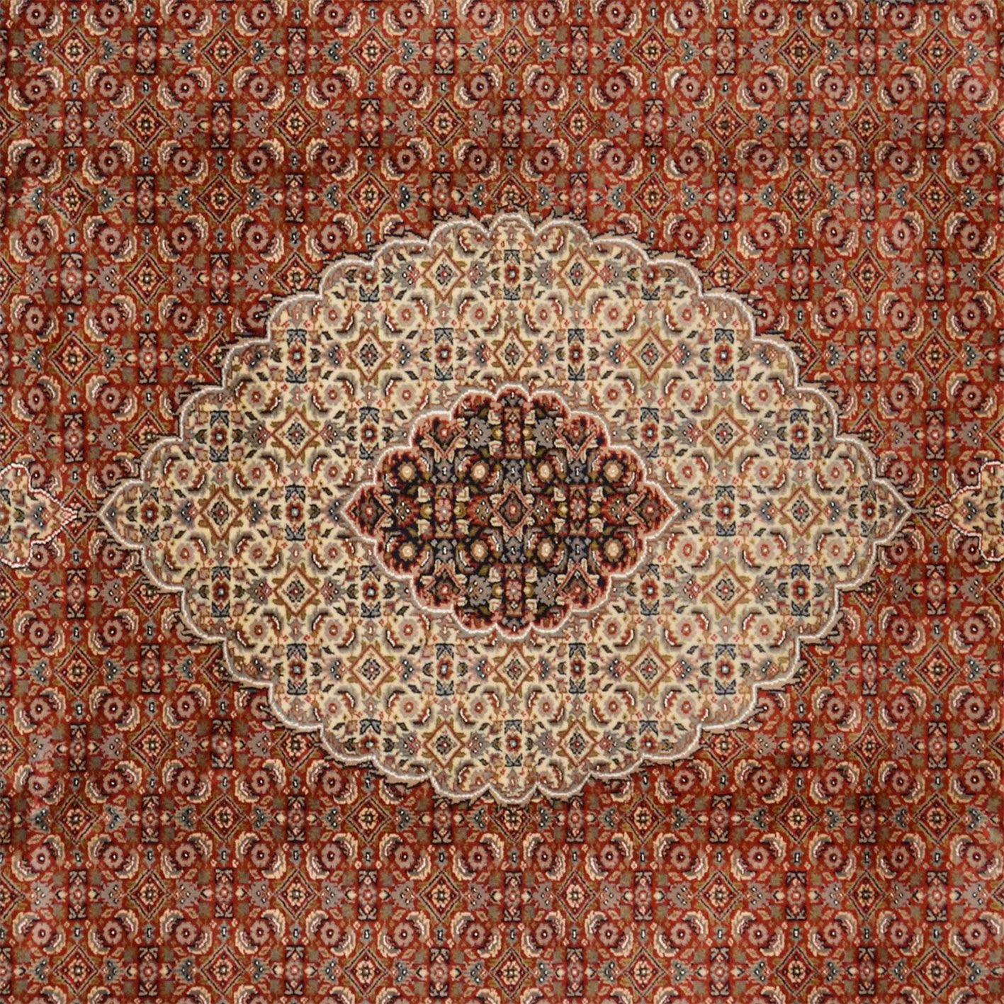 orientteppich-tabriz-251-x-345-cm-schurwolle-handgeknupft-3 Tabriz Indian Rug 251 × 345 cm, Wool, hand-knotted