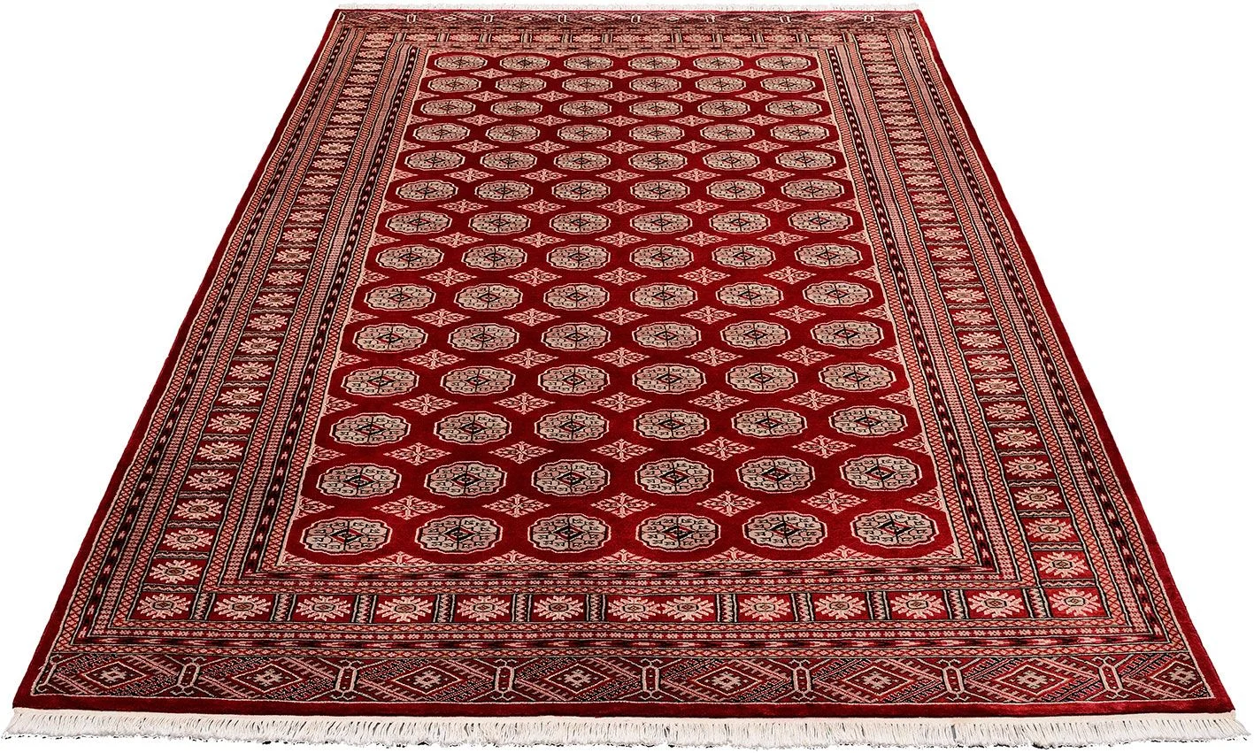 Pakistani Rug 200 × 314 cm, Wool, hand-knotted