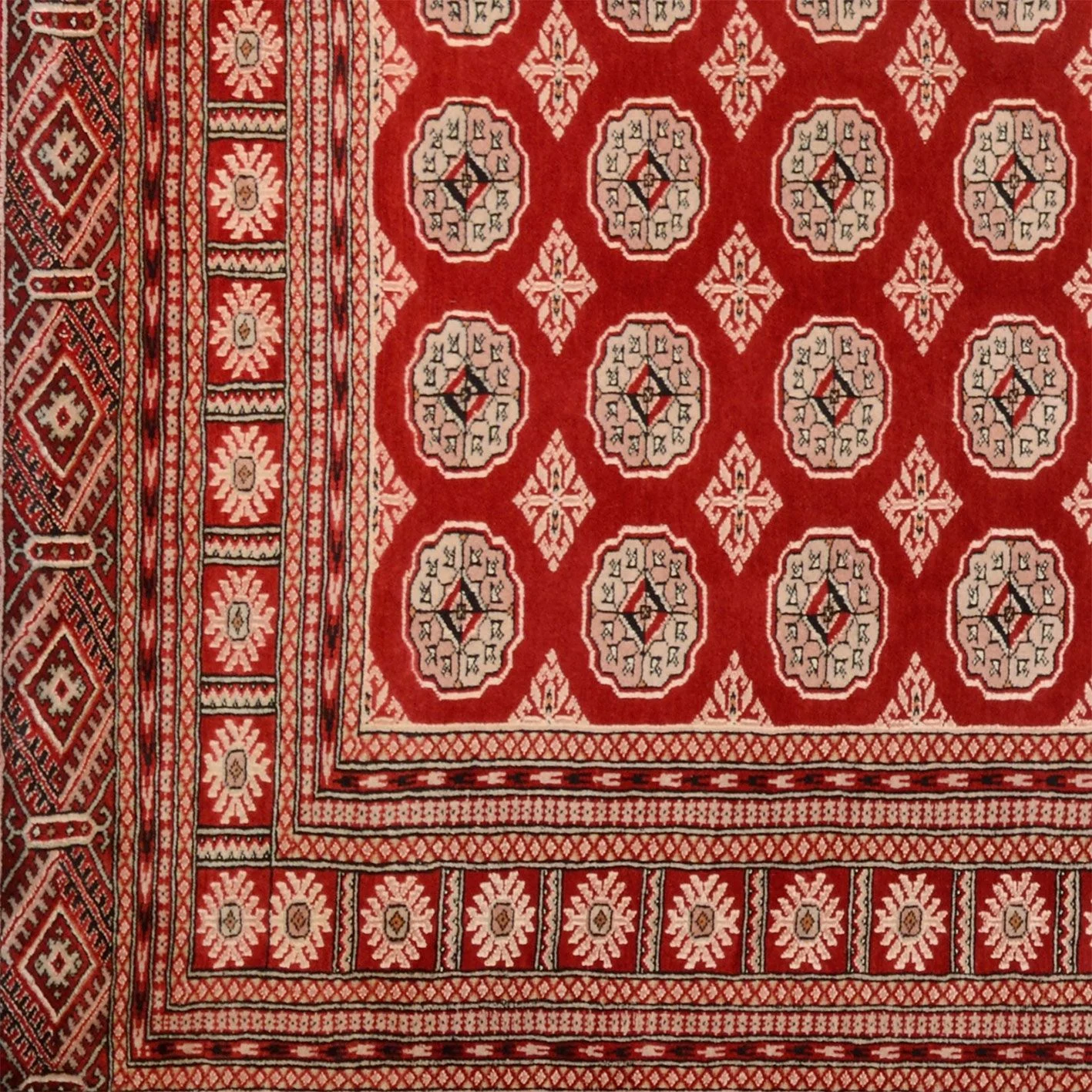 Pakistani Rug 200 × 314 cm, Wool, hand-knotted