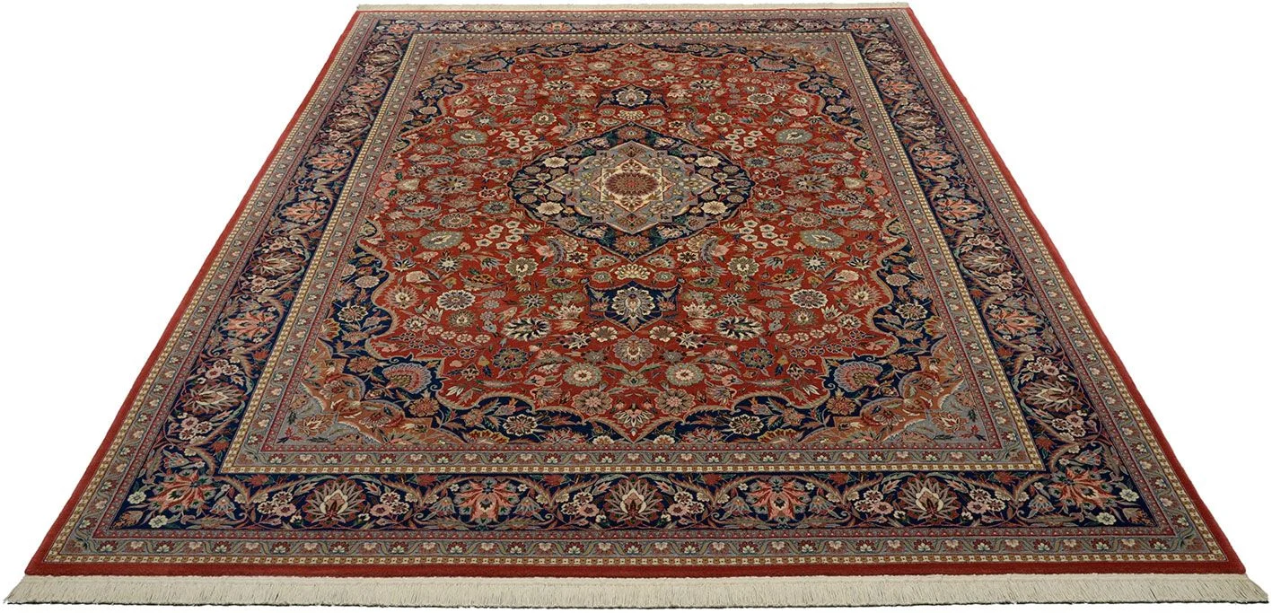 Isfahan Chinese Rug 269 × 372 cm, Wool, hand-knotted