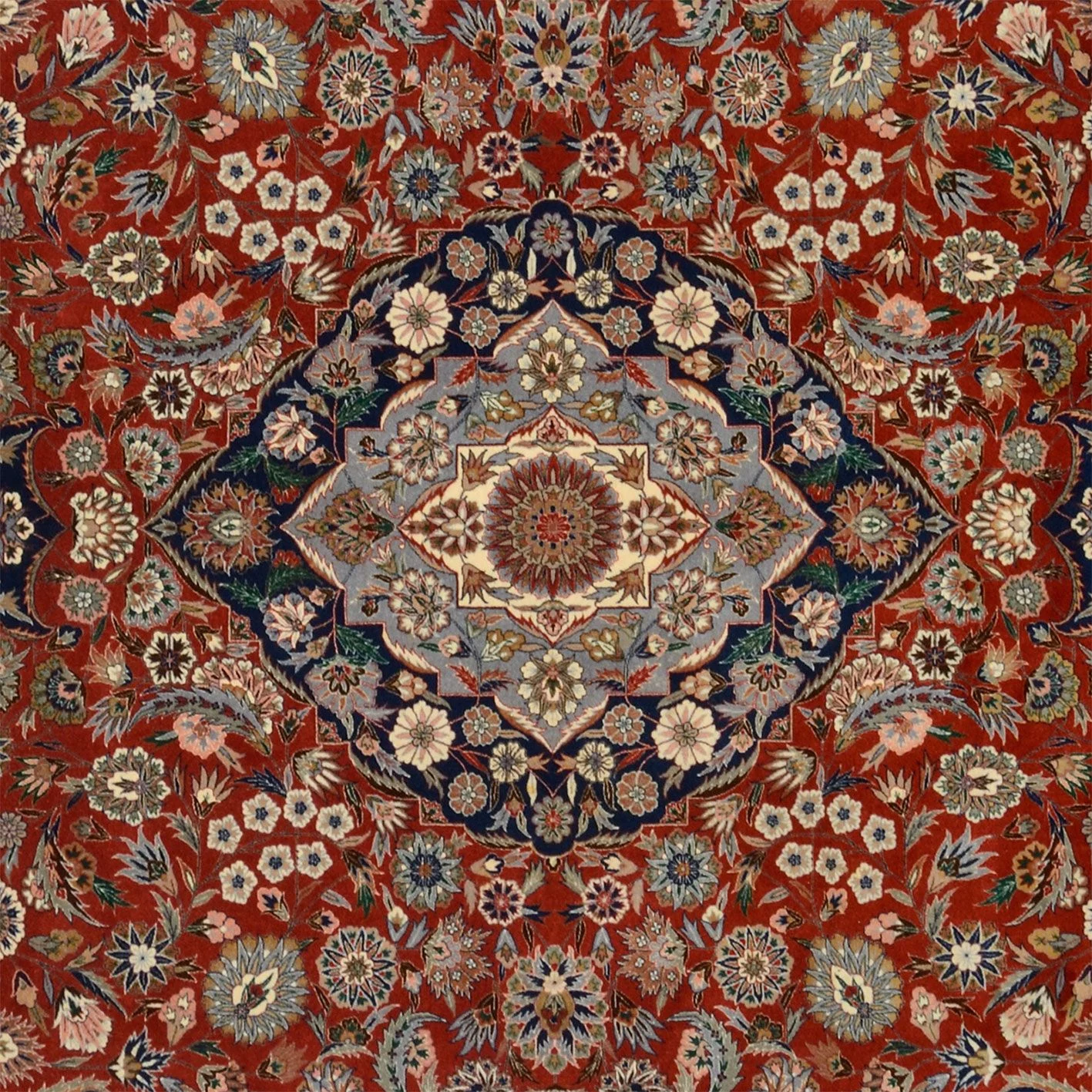 Isfahan Chinese Rug 269 × 372 cm, Wool, hand-knotted