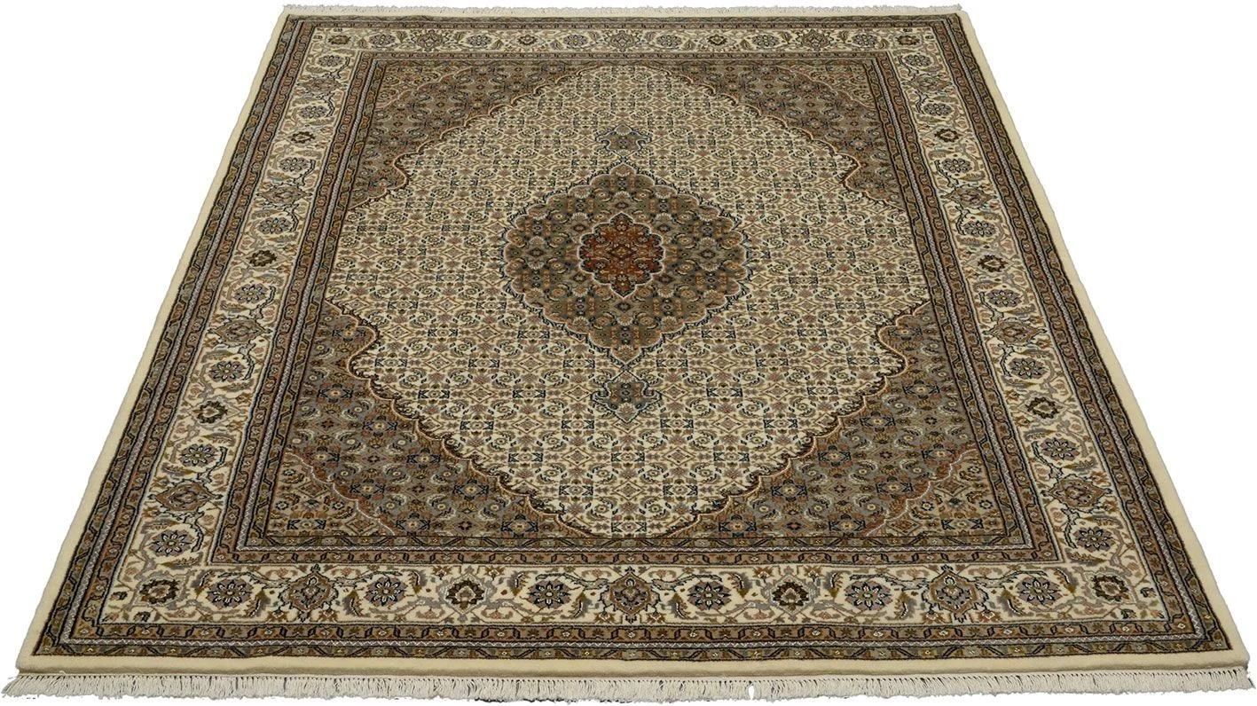 orientteppich-tabriz-194-x-245-cm-schurwolle-handgeknupft-1 Tabriz Indian Rug — hand-knotted, 194 × 245 cm, Wool