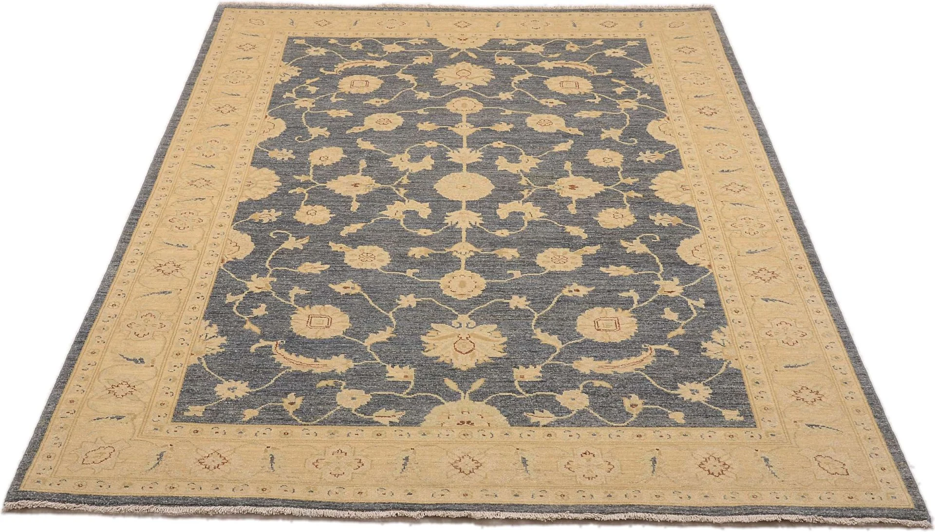 orientteppich-ziegler-268-x-187-cm-schurwolle-handgeknupft-neu-1 Ziegler Pakistani Rug 268 × 187 cm, Wool, hand-knotted