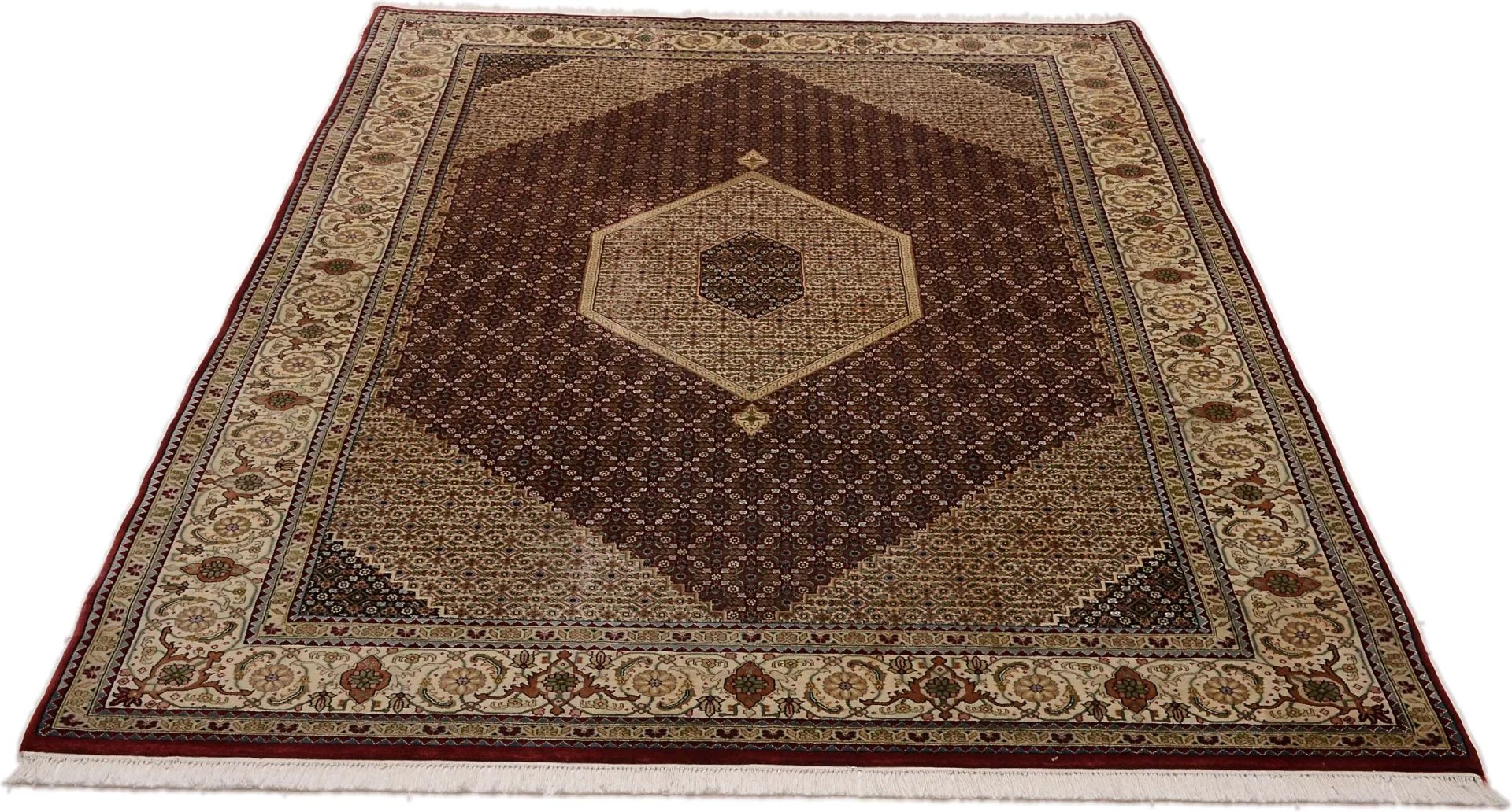 orientteppich-tabriz-206-x-298-cm-schurwolle-handgeknupft-1 Tabriz Indian Rug 206 × 298 cm, Wool, hand-knotted