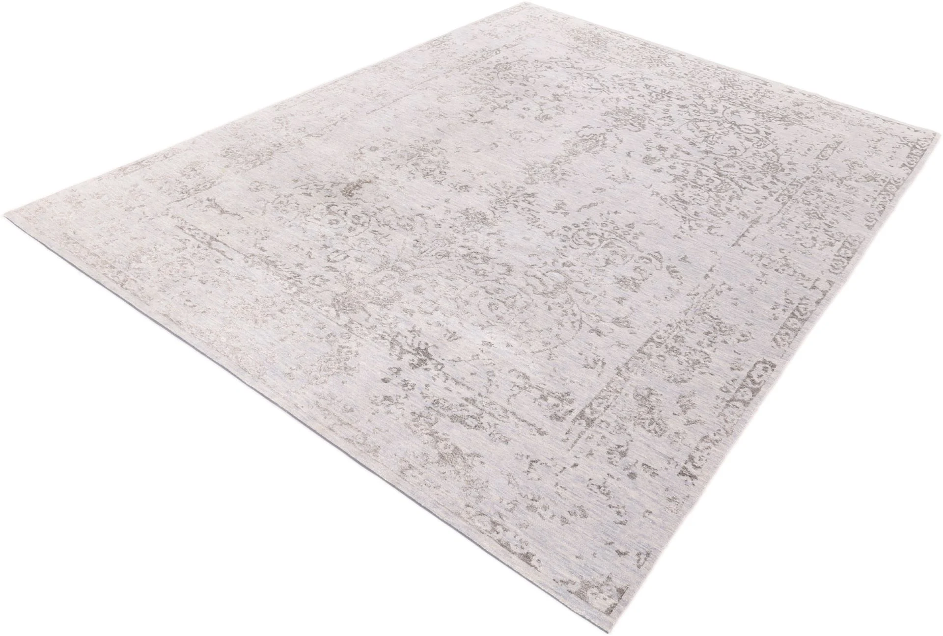 Indian Rug 239 × 309 cm, Wool & Silk, hand-knotted