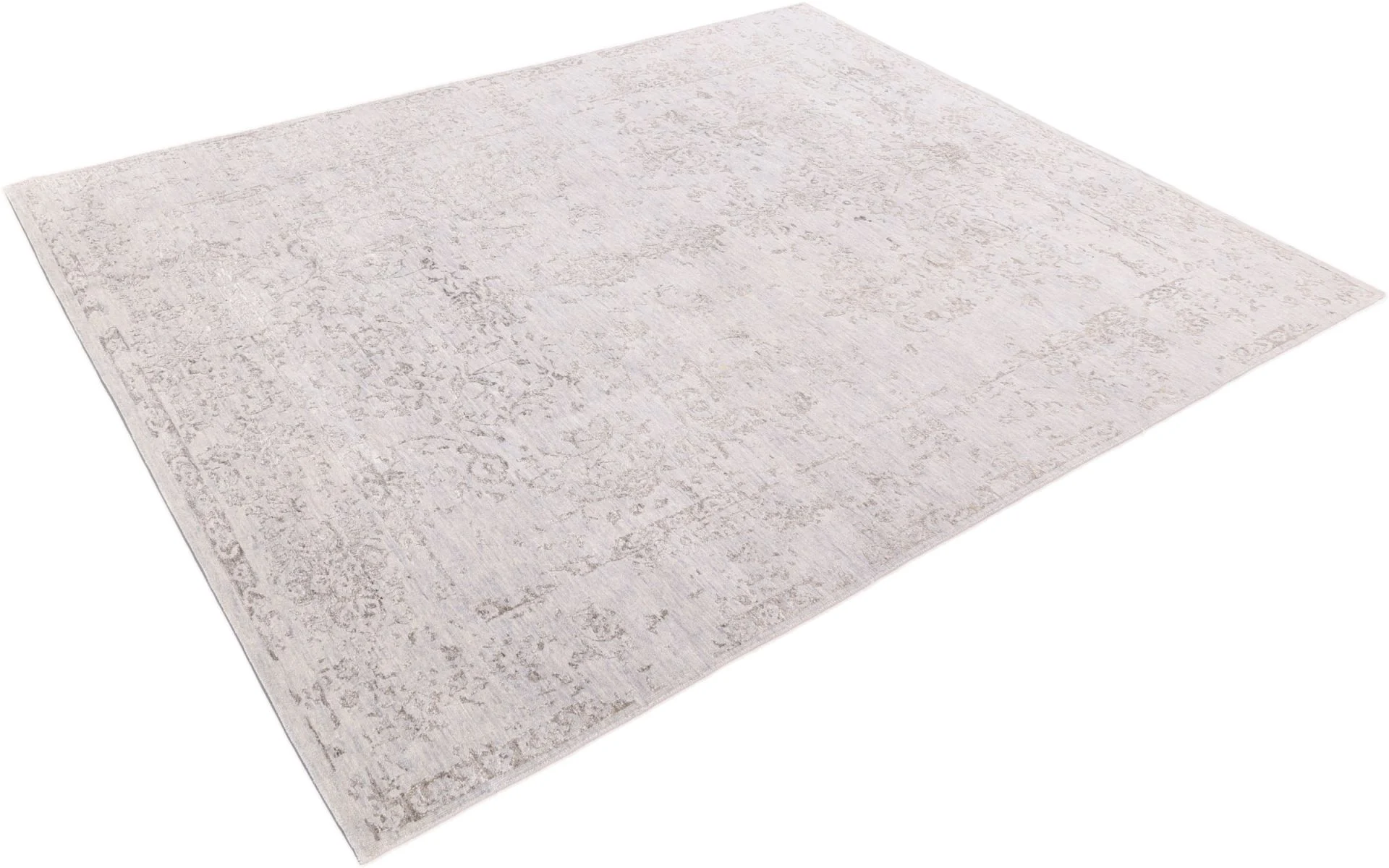 Indian Rug 239 × 309 cm, Wool & Silk, hand-knotted