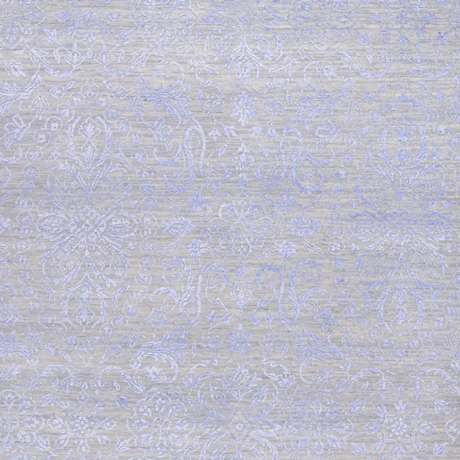 Indian Rug 246 × 308 cm, Wool & Silk, hand-knotted
