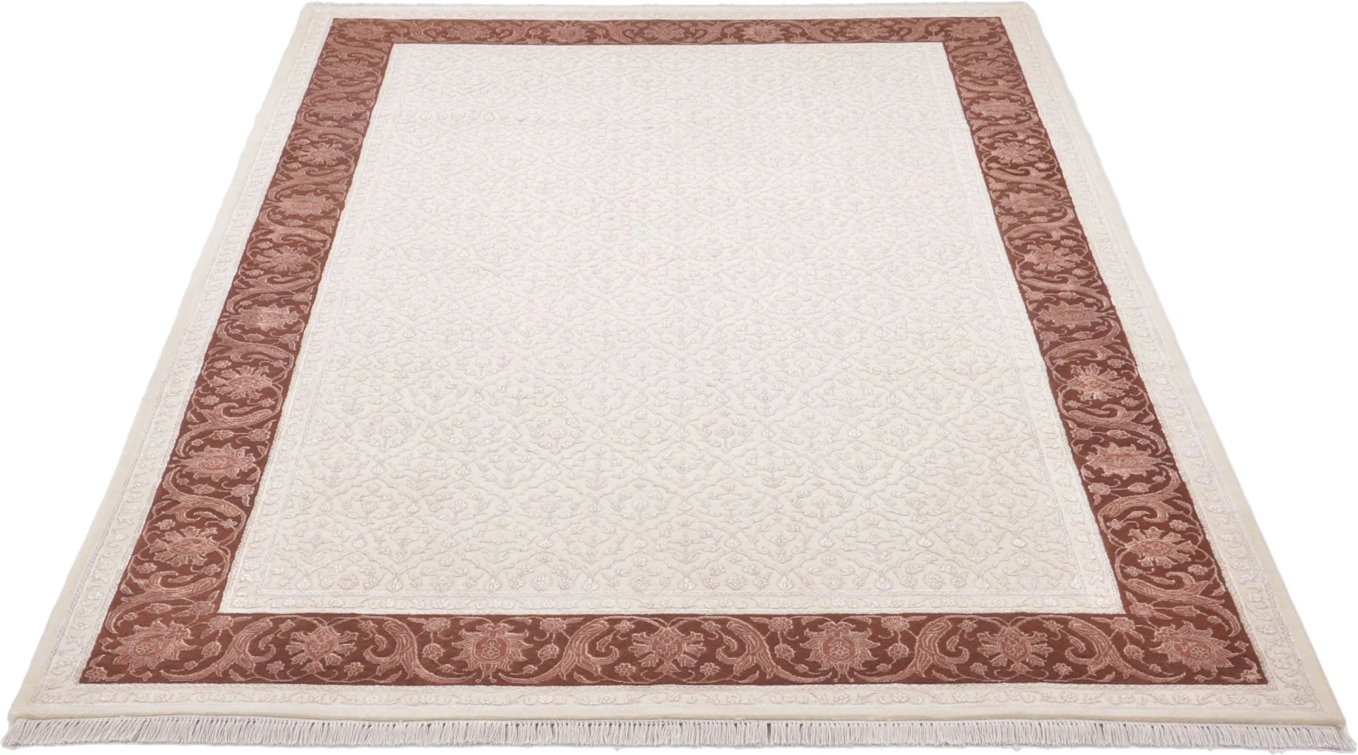 orientteppich-tabriz-200-x-300-cm-schurwolle-handgeknupft-1 Hand-Knotted Wool Tabriz Indian Rug, 200 × 300 cm