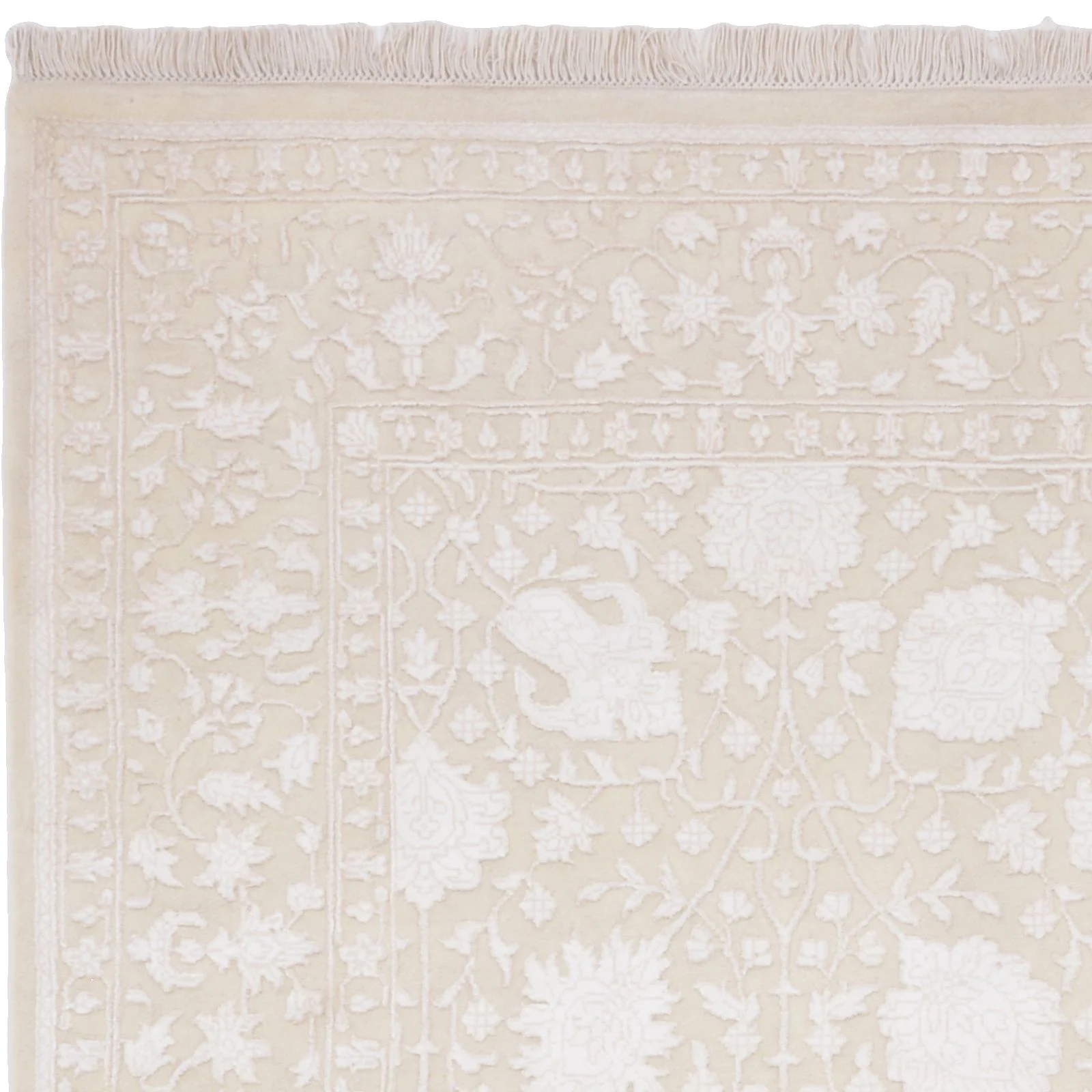orientteppich-tabriz-170-x-240-cm-schurwolle-handgeknupft-11 Hand-Knotted Wool Tabriz Indian Rug, 170 × 240 cm