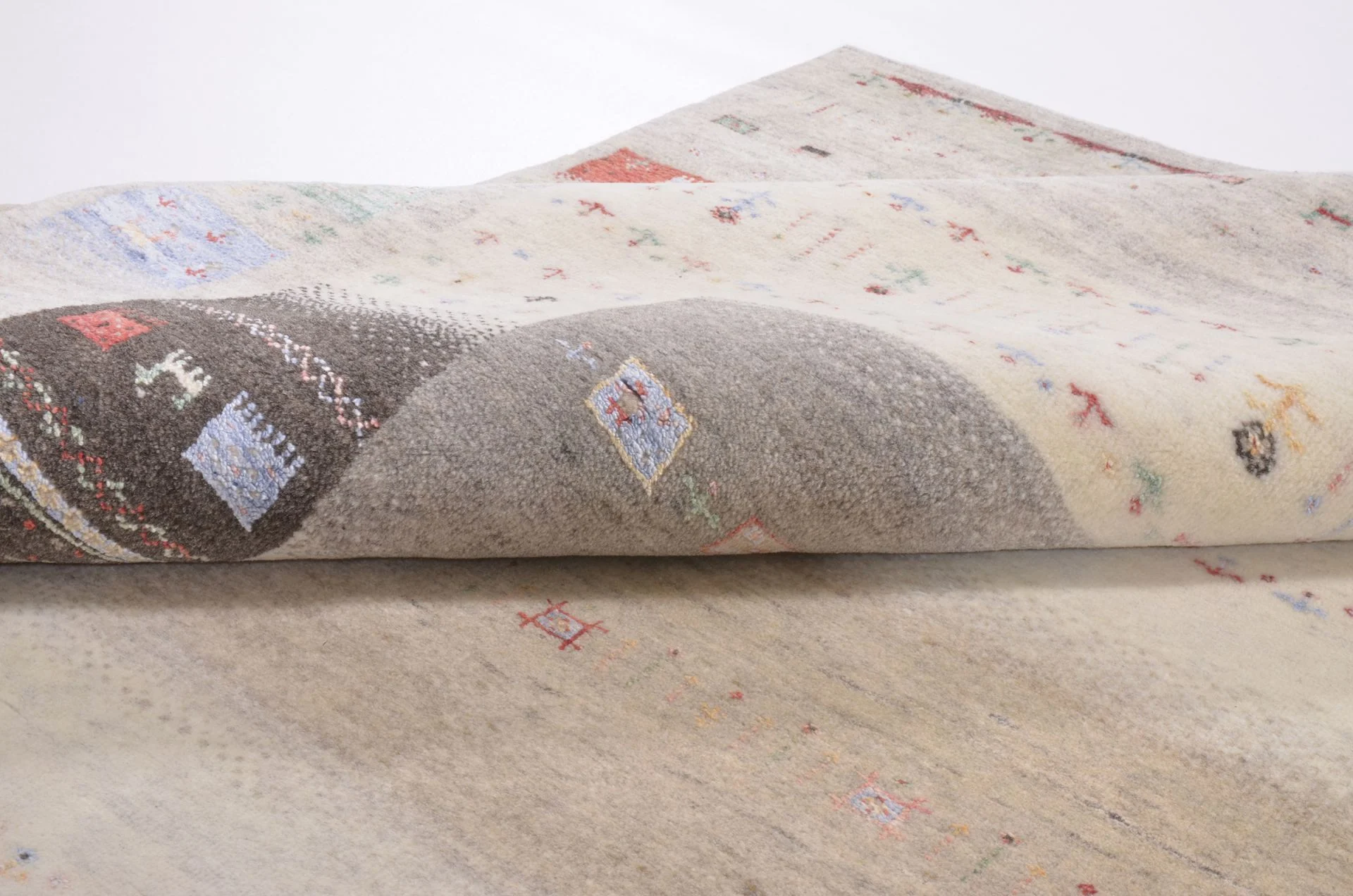 Loribaft Indian Rug 173 × 249 cm, Wool & Silk, hand-knotted