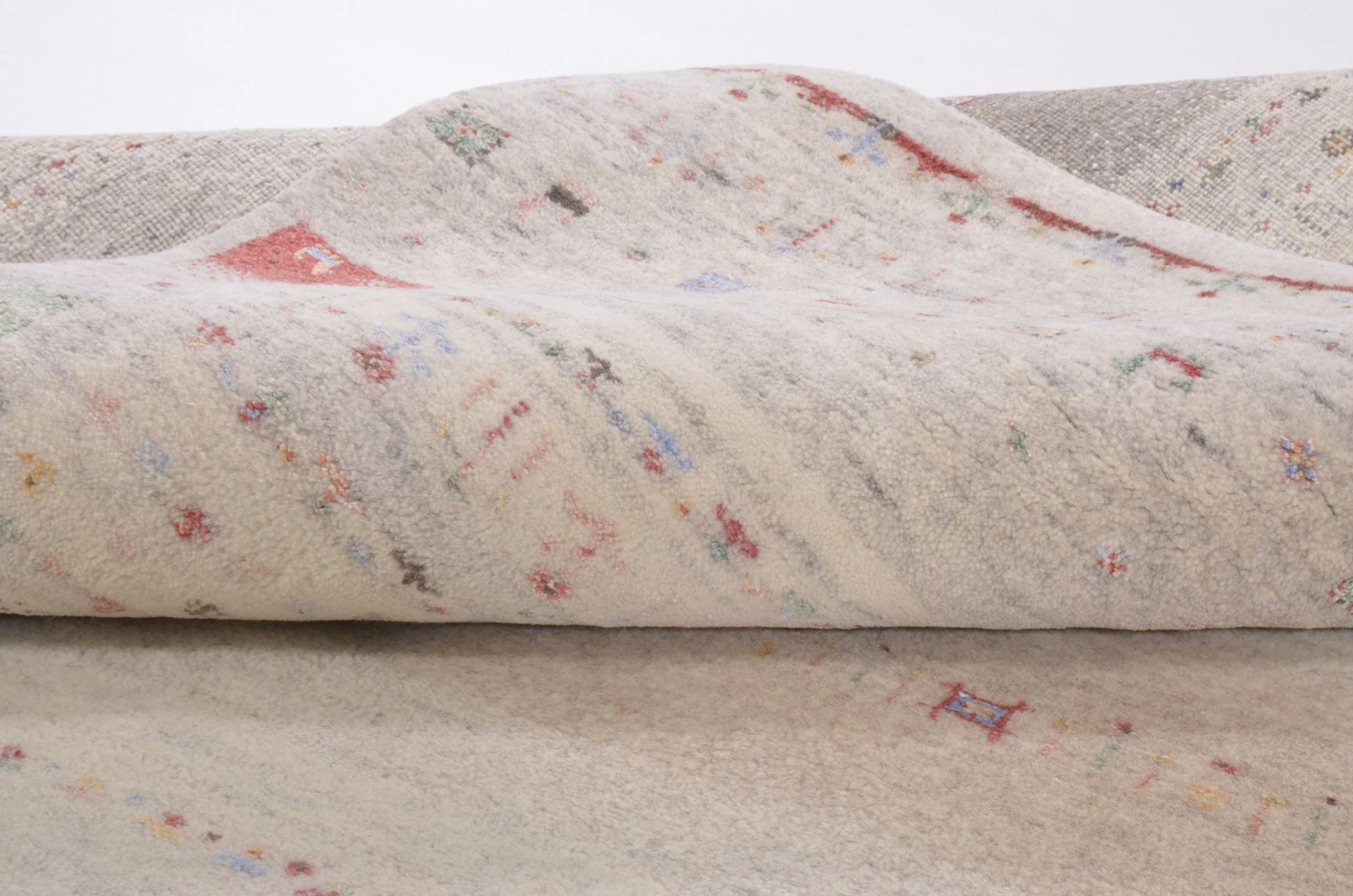 Loribaft Indian Rug 153 × 198 cm, Wool & Silk, hand-knotted