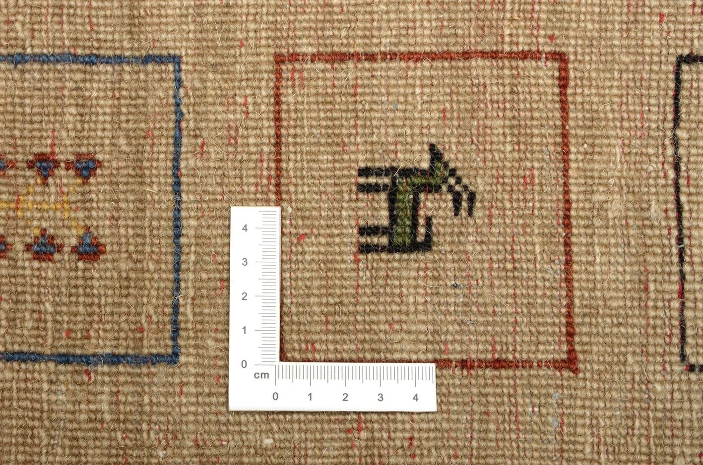 Hand-Knotted Wool Loribaft Indian Rug, 166 × 245 cm