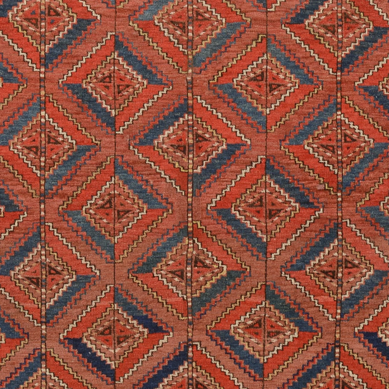 orientteppich-buchara-200-x-260-cm-schurwolle-handgeknupft-tekke-9 Hand-Knotted Wool Oriental Rug, 200 × 260 cm